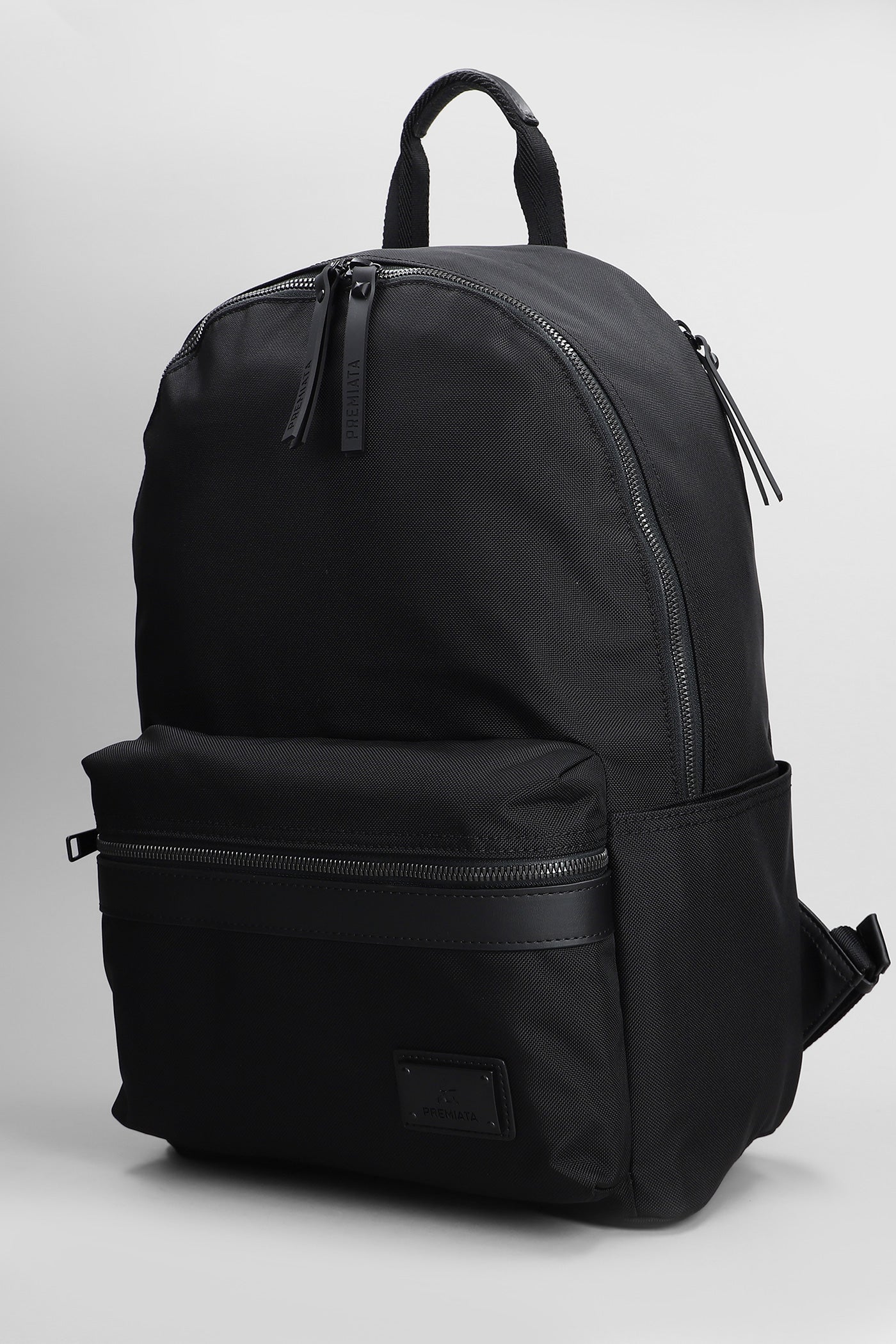 Blade Backpack in blue nylon - Image 2