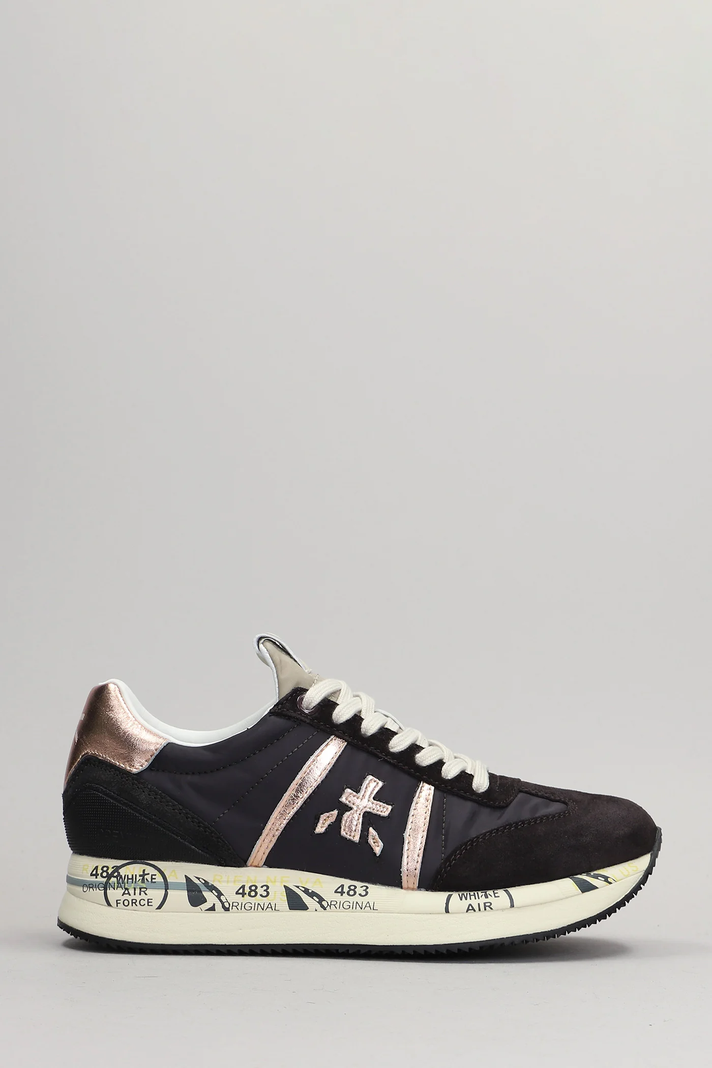 Conny Sneakers in brown Suede and fabric