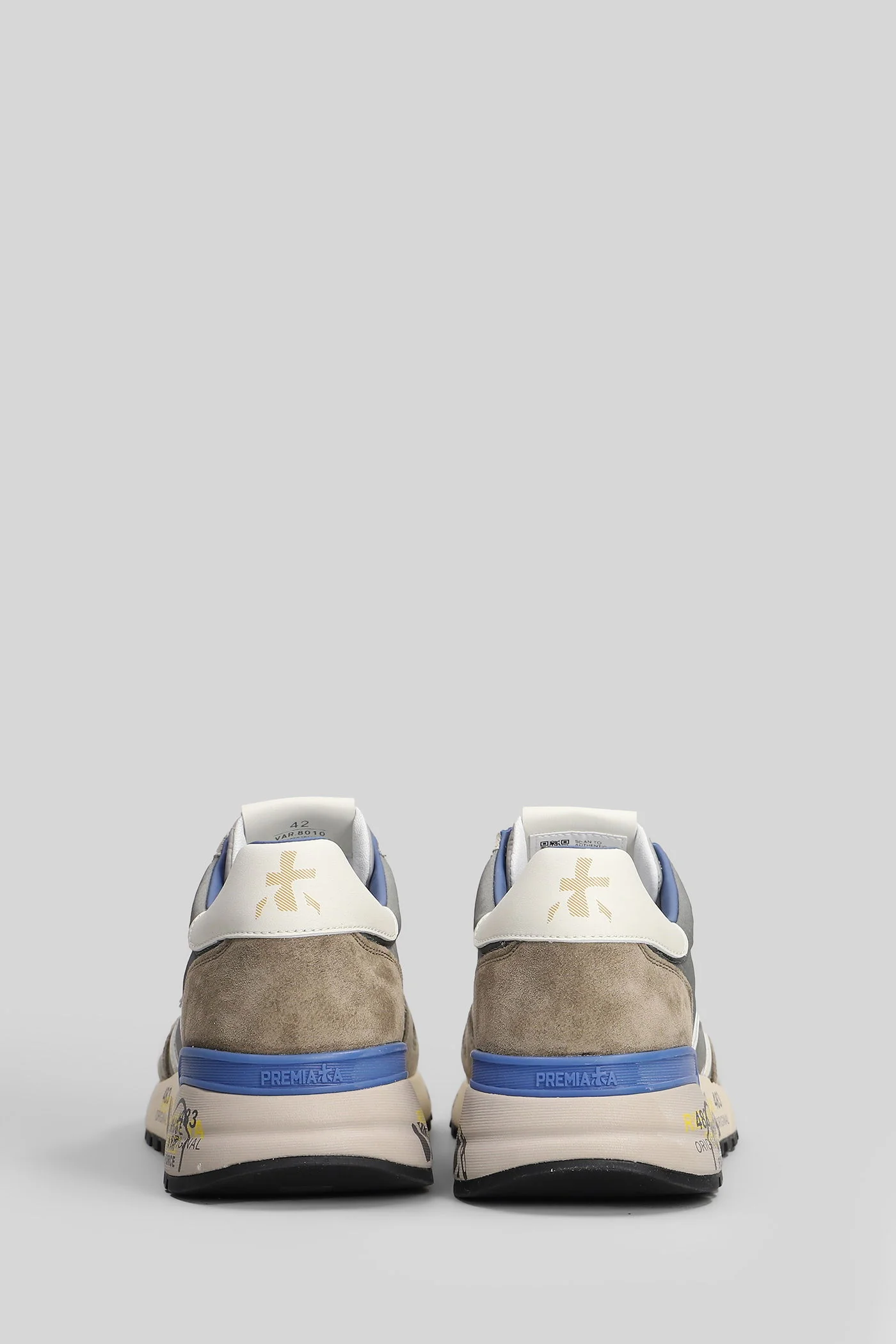 Lander Sneakers in beige Suede and fabric - Image 4
