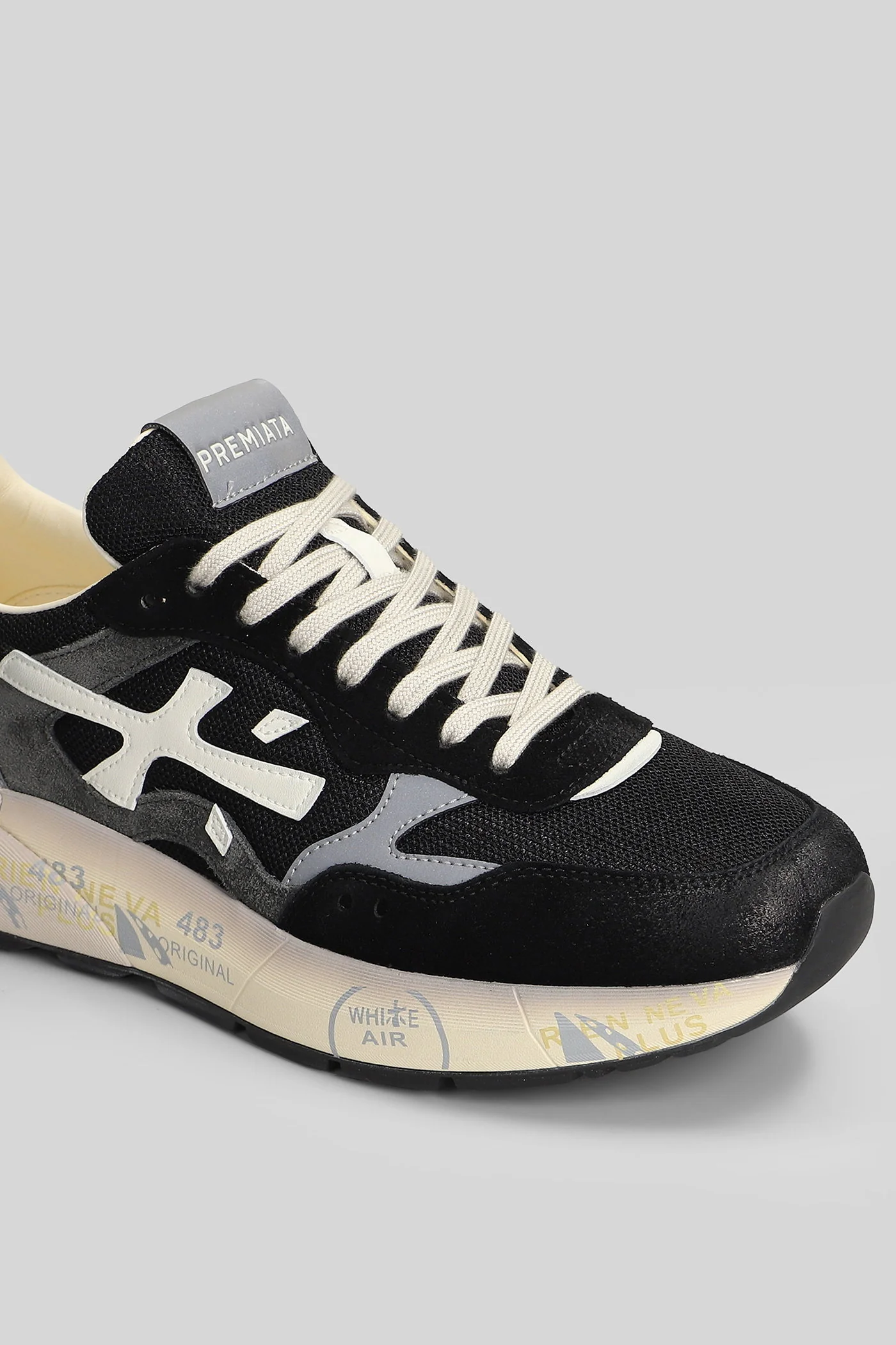 Mick 0.1 Sneakers in black Suede and fabric - Image 5
