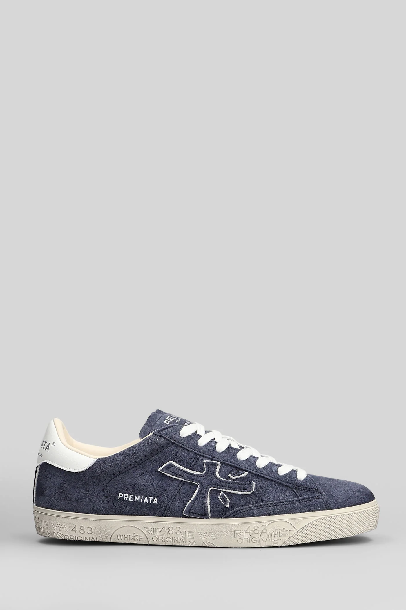 Steven Sneakers in blue suede