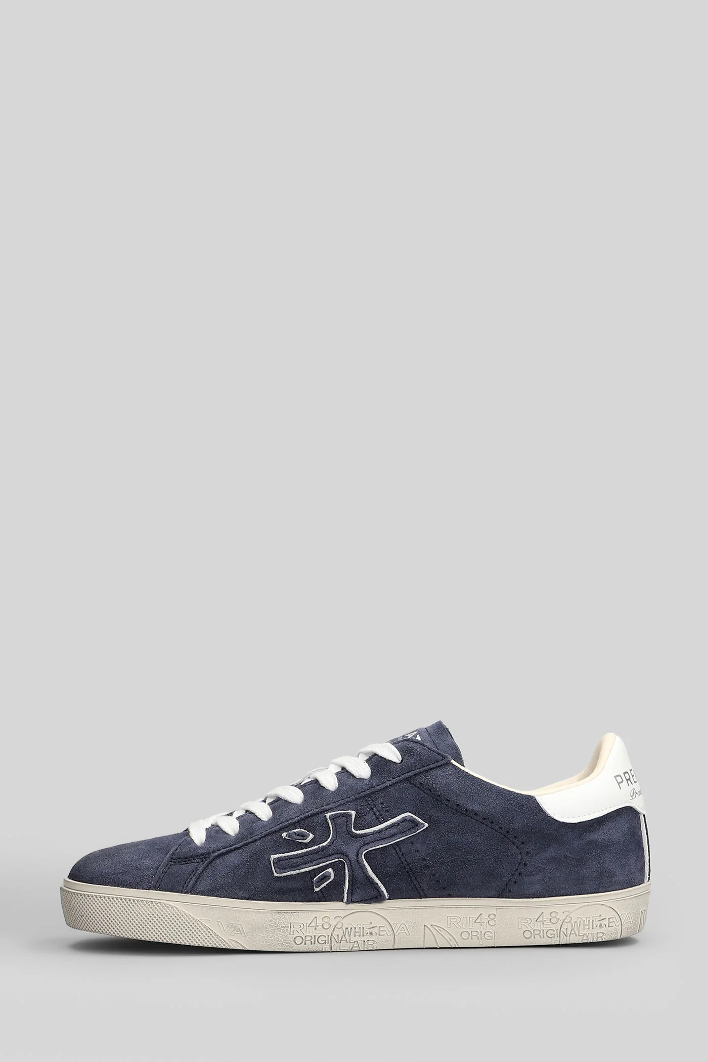 Steven Sneakers in blue suede - Image 3