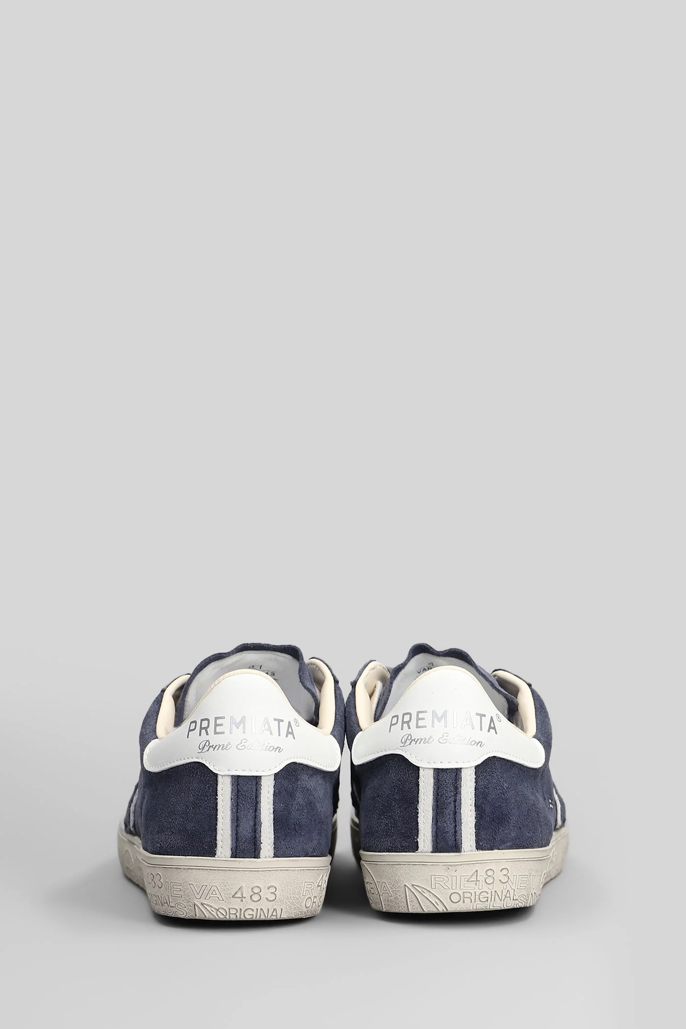 Steven Sneakers in blue suede - Image 4