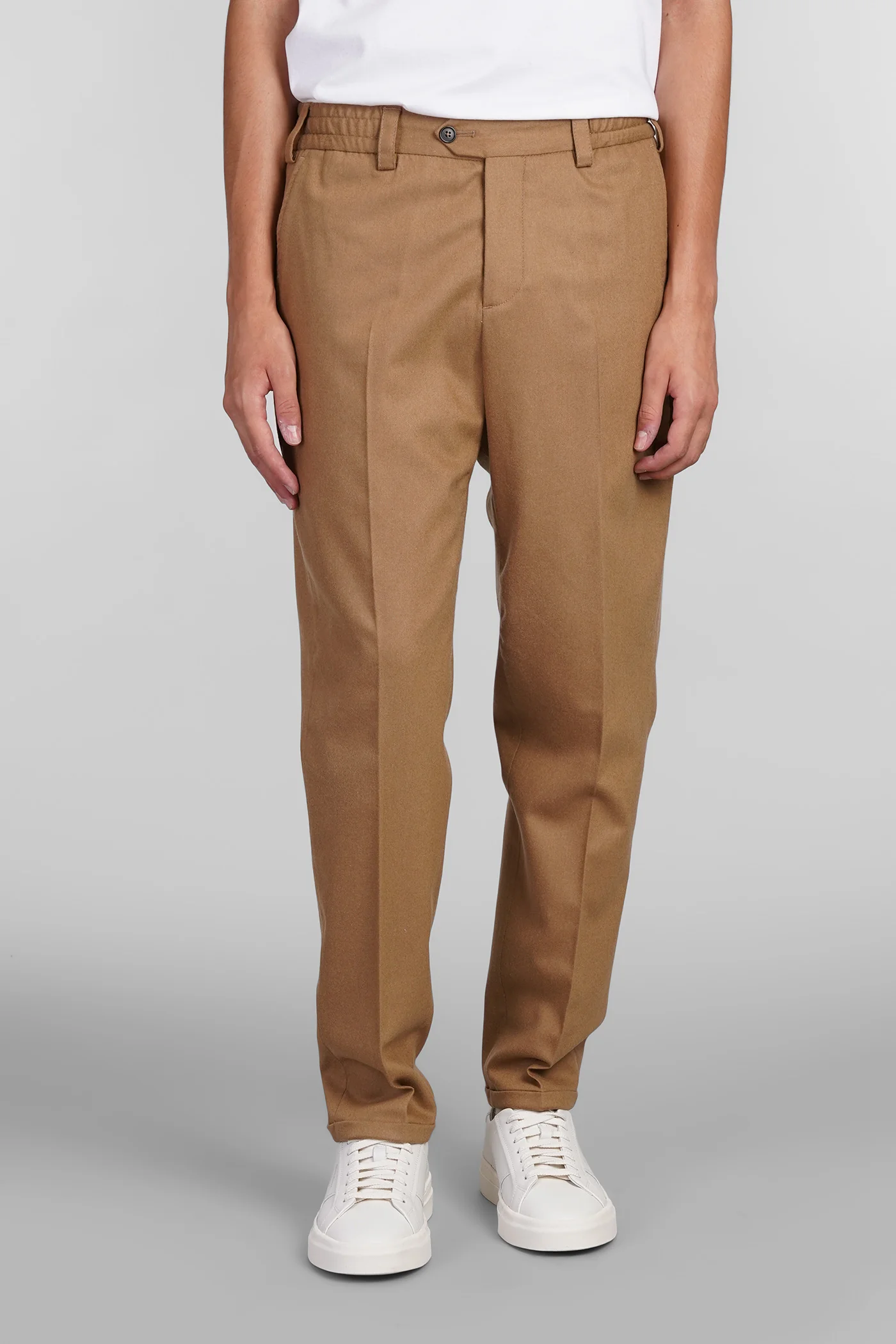 Pants in Camel wool - Image 6