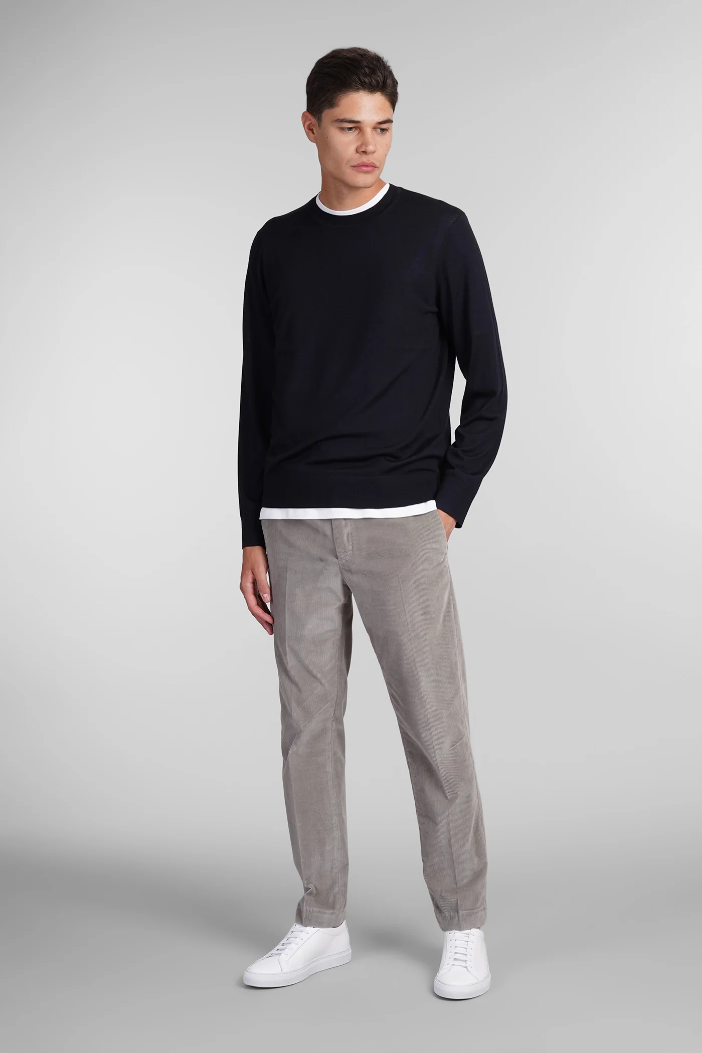 Pants in grey cotton - Image 2