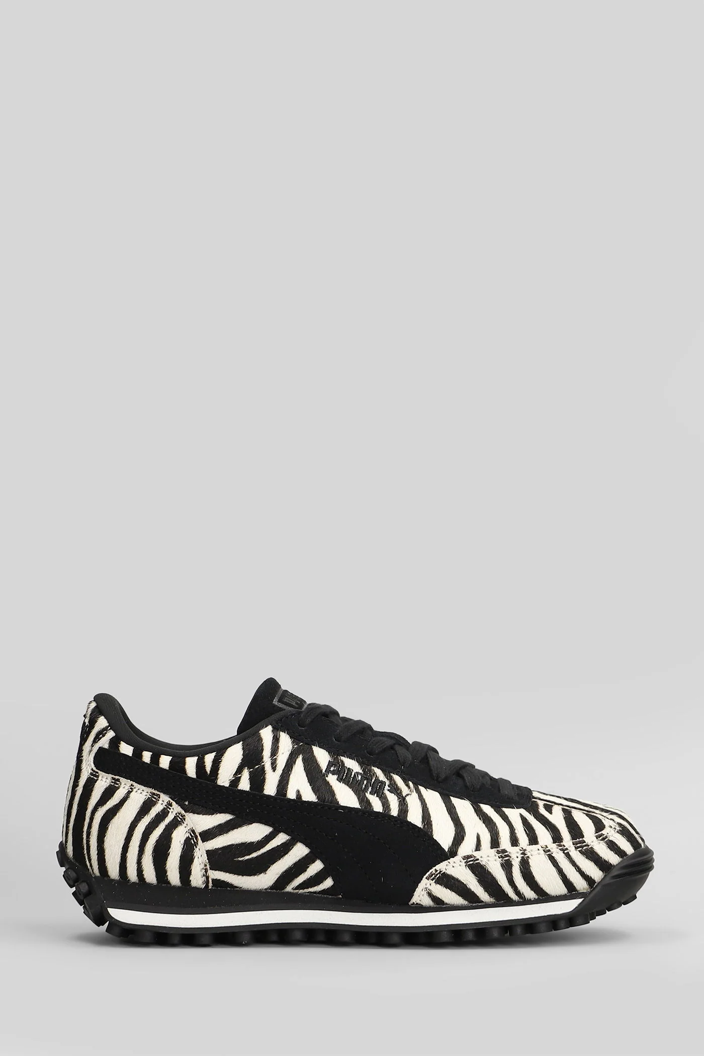 Easy Rider Zebra Sneakers in Animalier pony skin