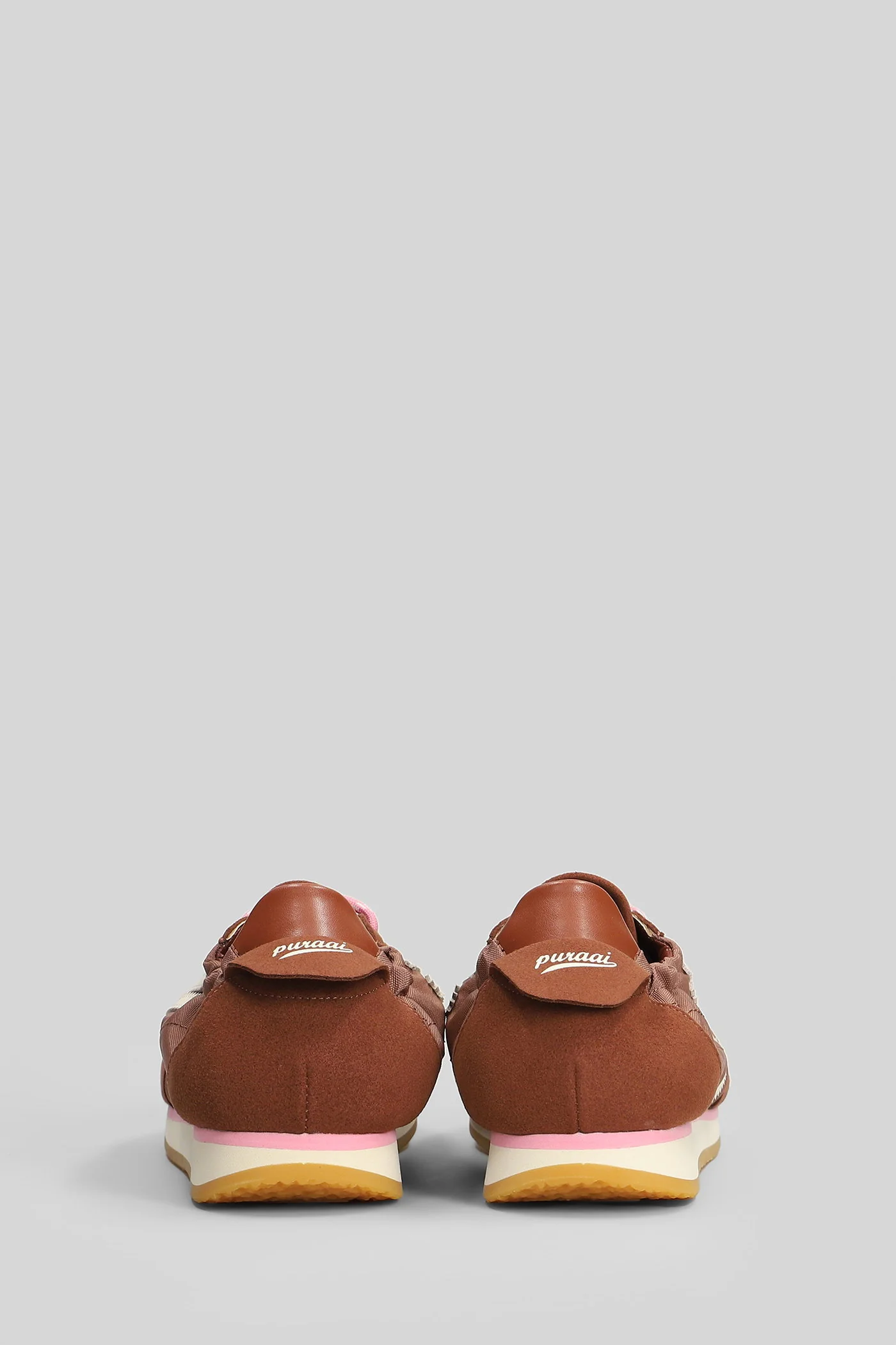 6.02 Panther Sneakers in brown Suede and fabric - Image 4