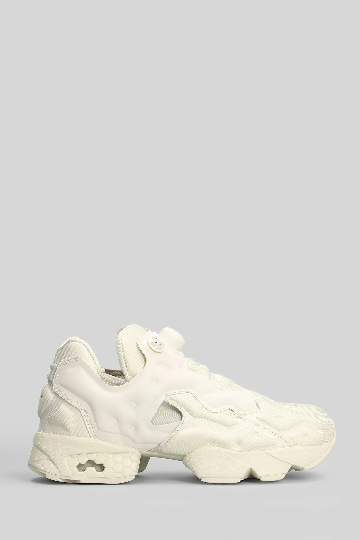 Instapump Sneakers in beige fabric