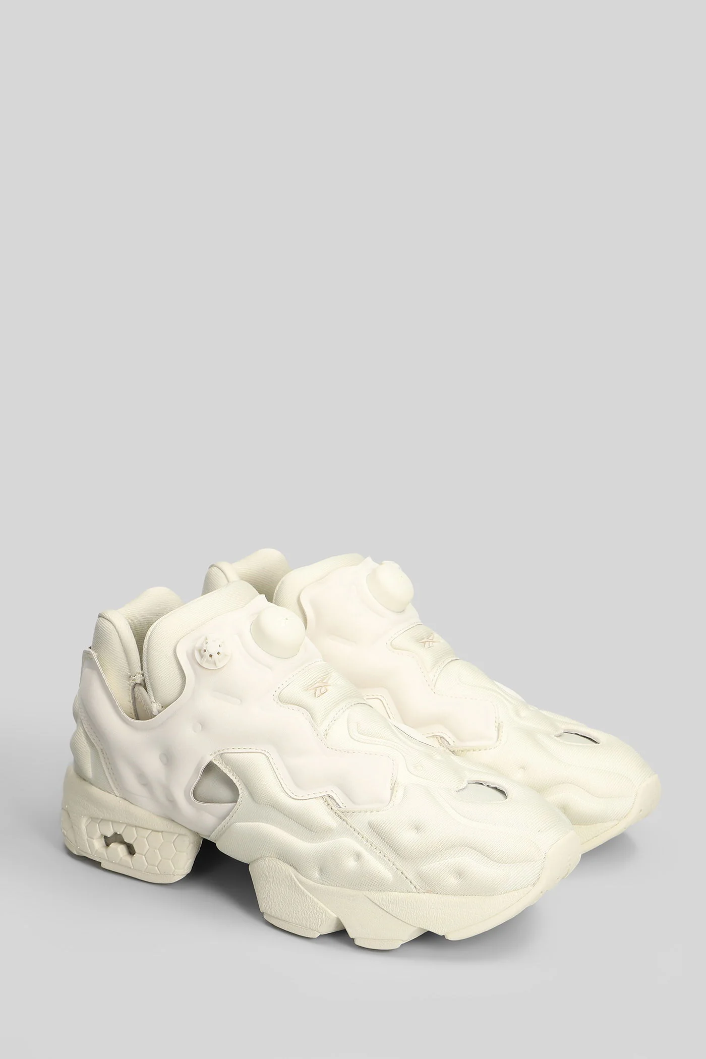 Instapump Sneakers in beige fabric - Image 2