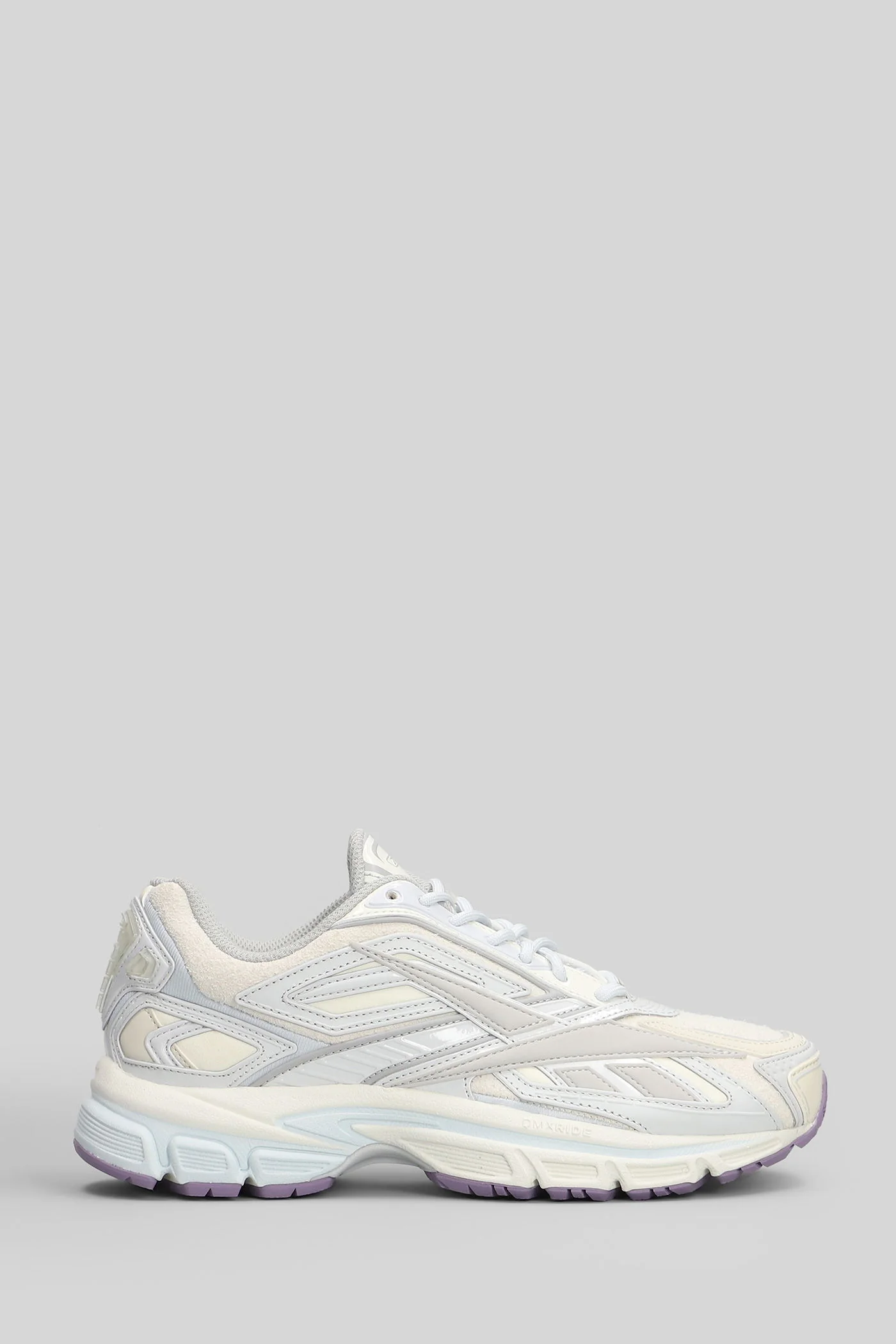 Premier road ultra Sneakers in beige suede and leather