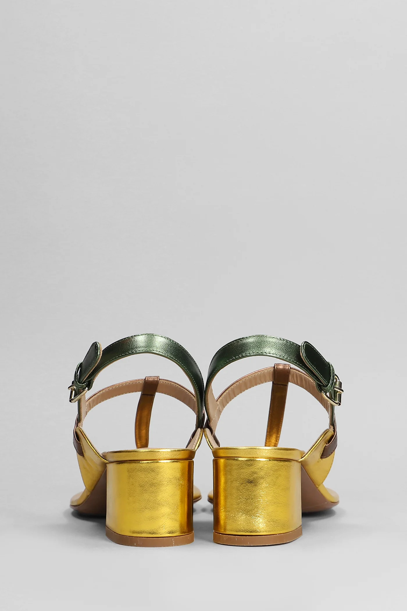 Sandals in multicolor leather - Image 4