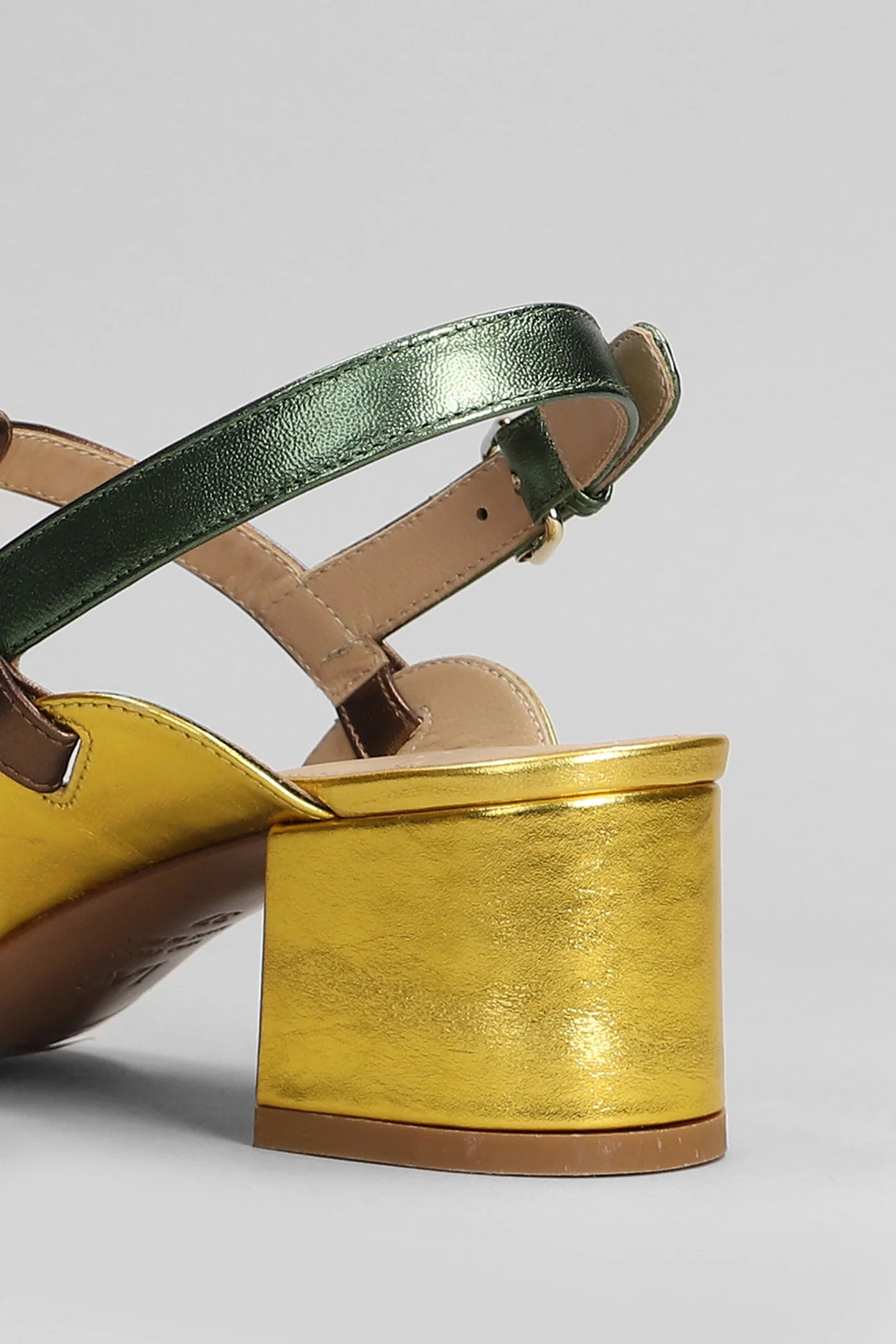 Sandals in multicolor leather - Image 5