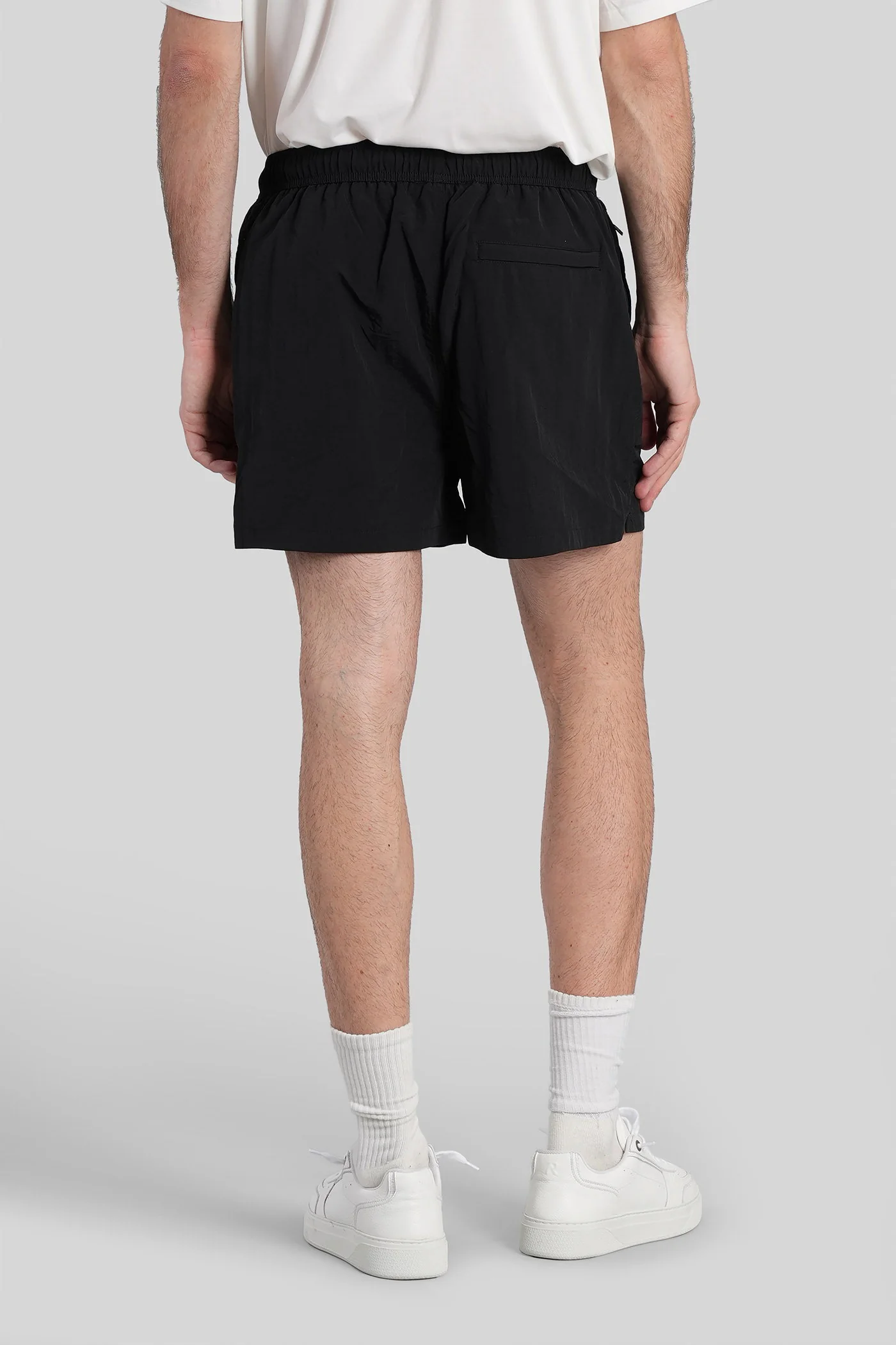 Beachwear in black nylon - Image 3