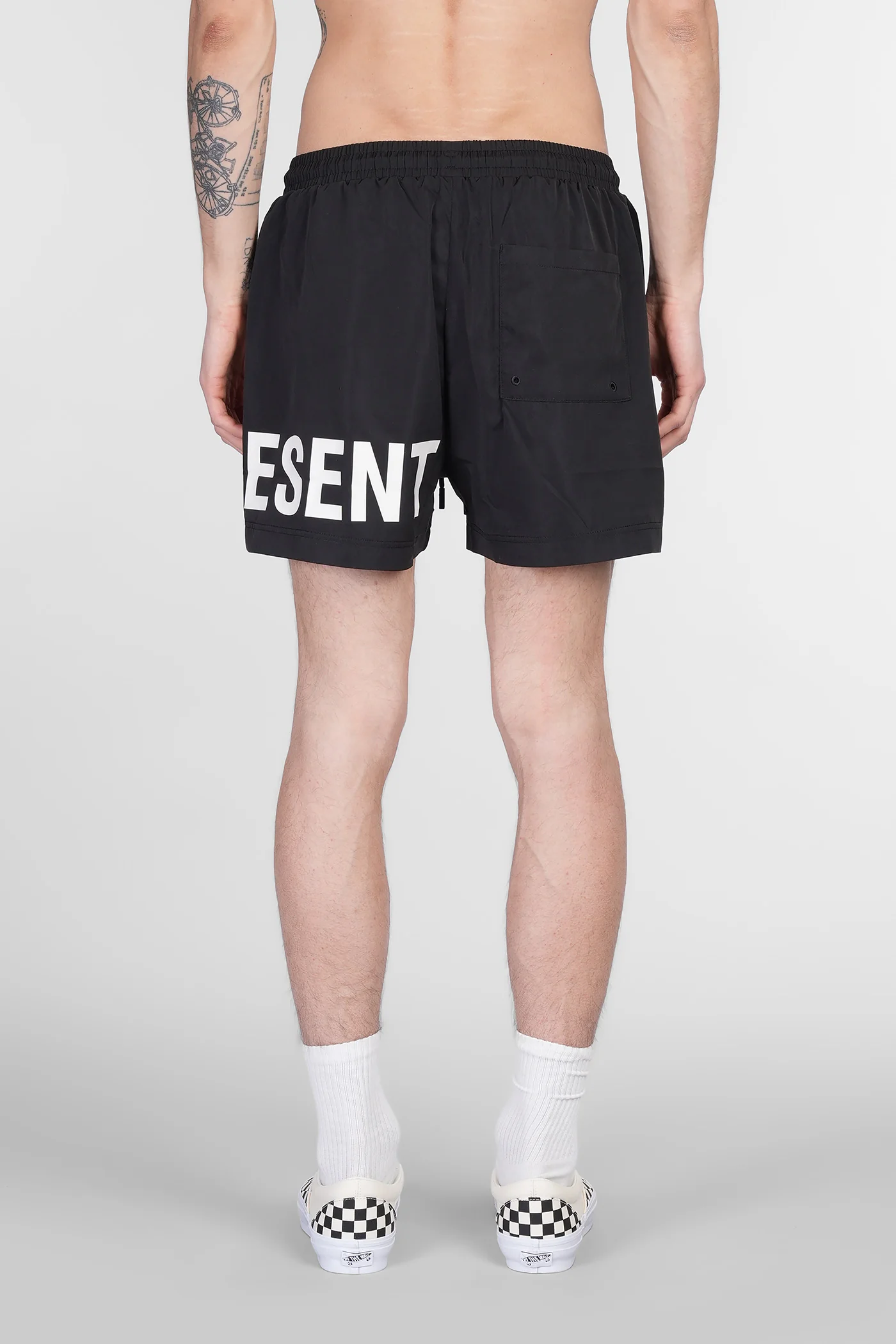 Beachwear in black polyester - Image 3