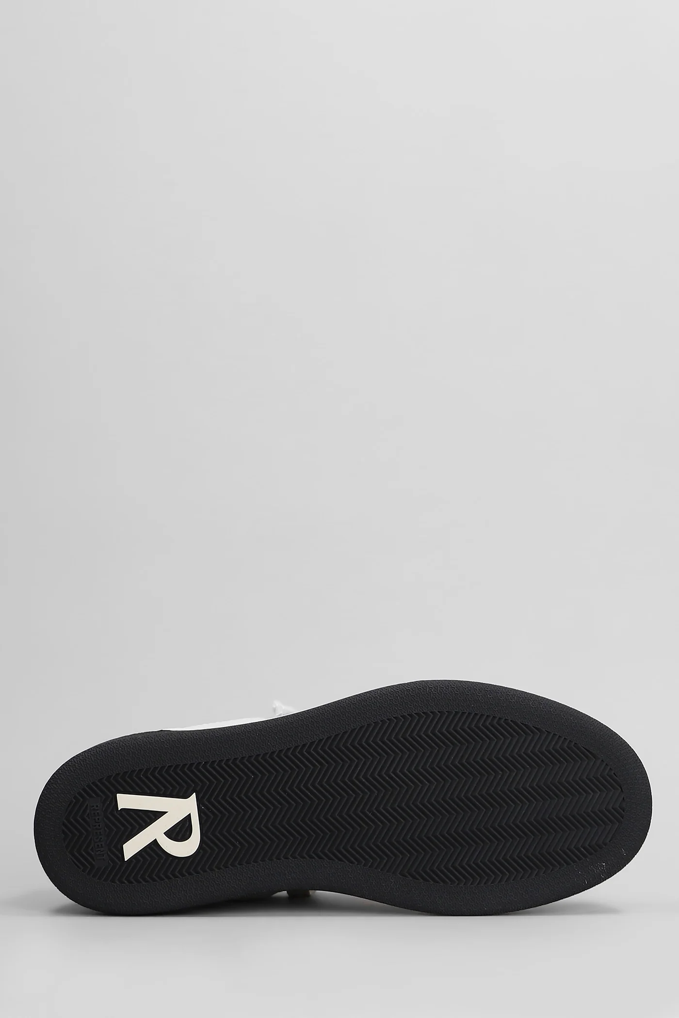 Initial sneaker Sneakers in black leather - Image 5