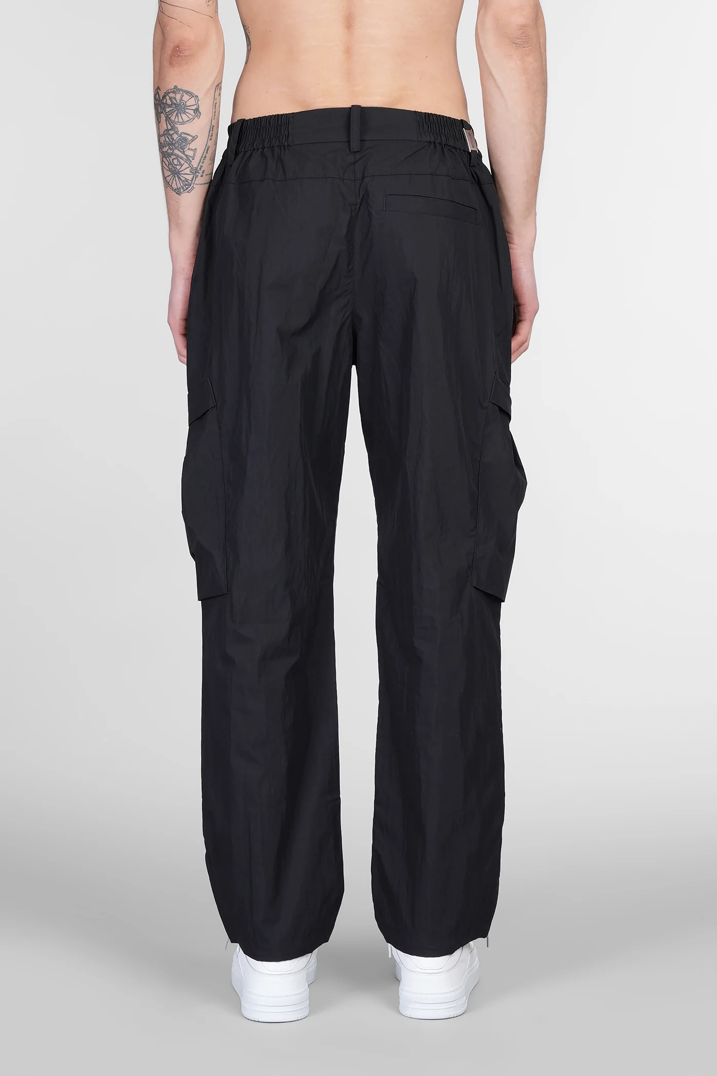 Pants in black cotton - Image 3