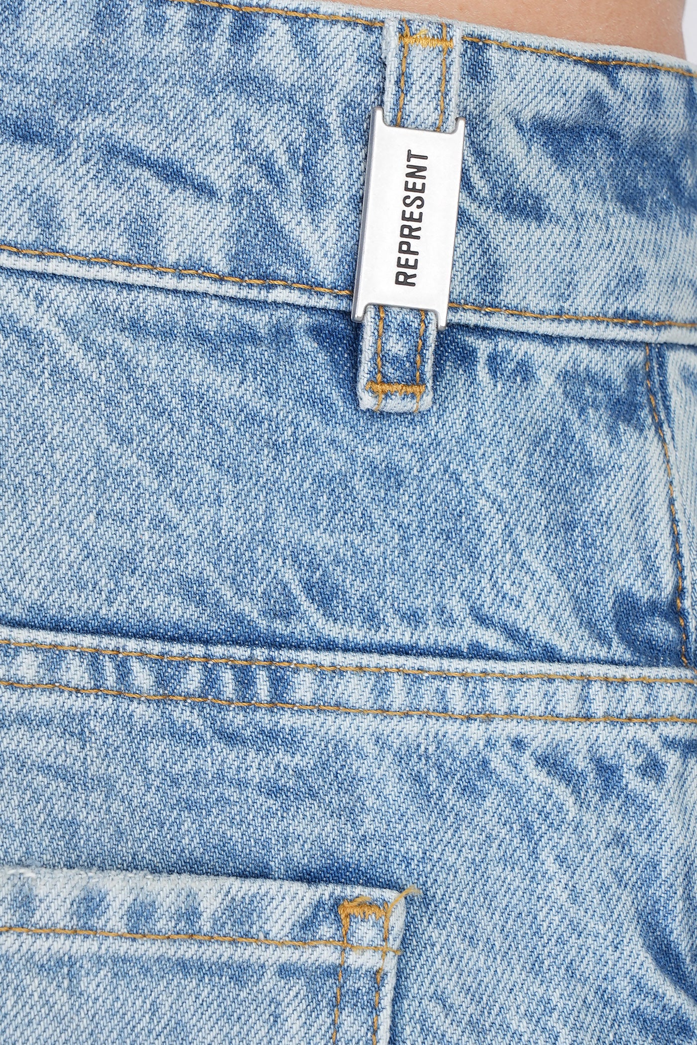 R10T Shorts in blue cotton - Image 5