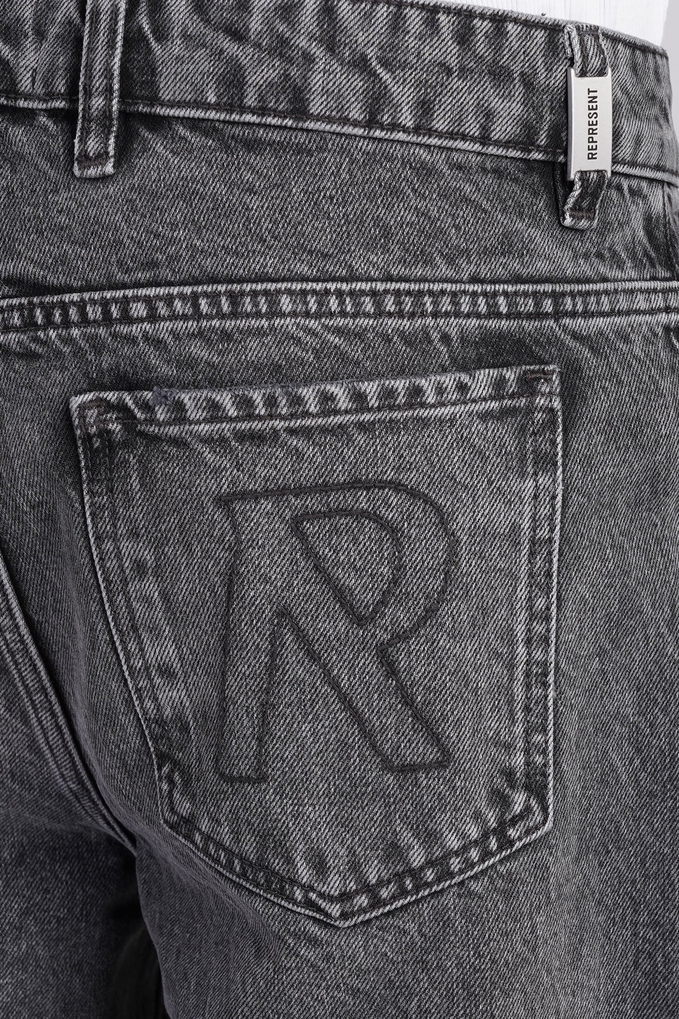 R2 rep denim Jeans in grey cotton - Image 5