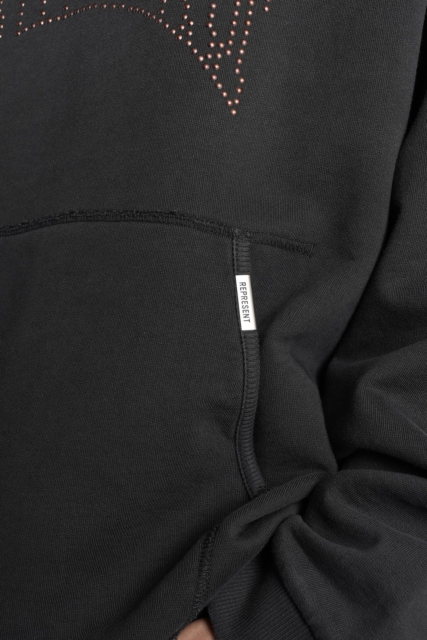 Sweatshirt in black cotton - Image 5