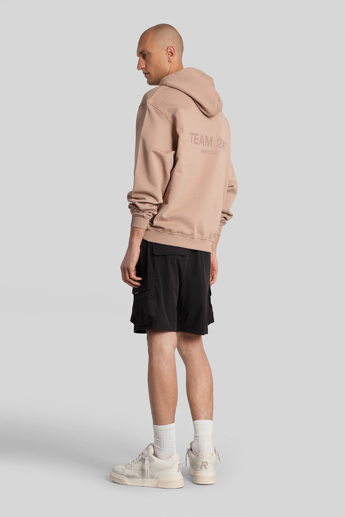 Sweatshirt in rose-pink cotton - Image 2