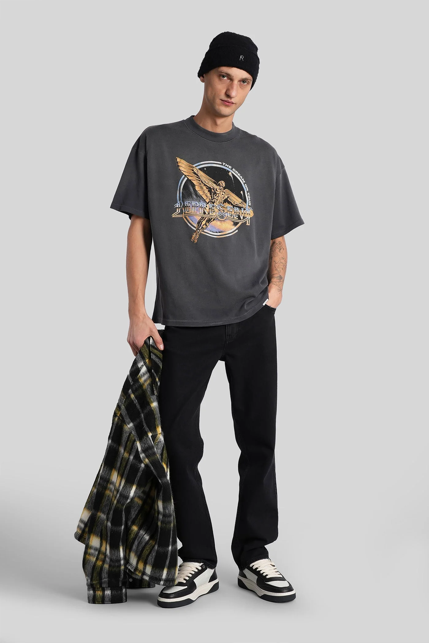 T-Shirt in grey cotton - Image 2