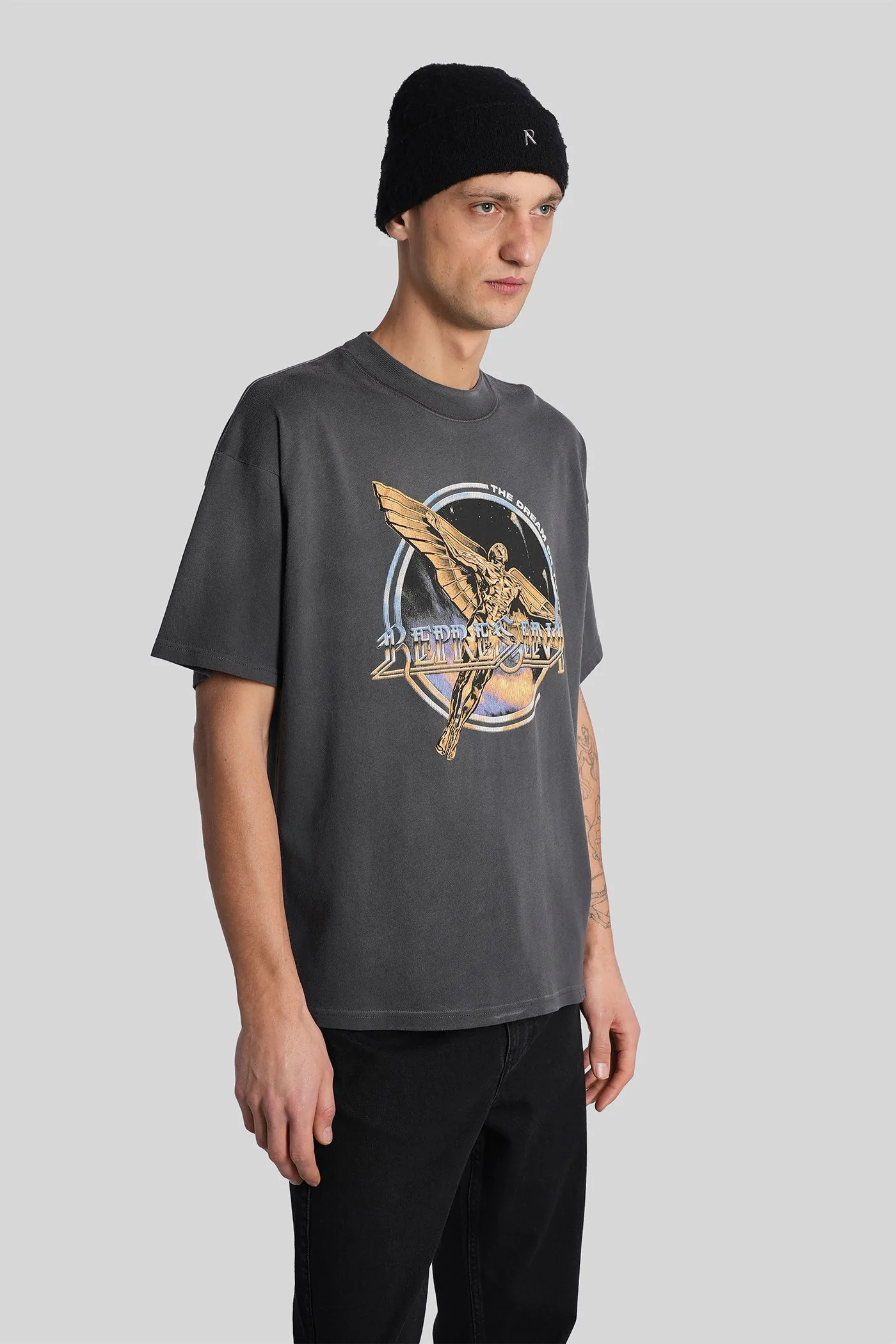 T-Shirt in grey cotton - Image 4