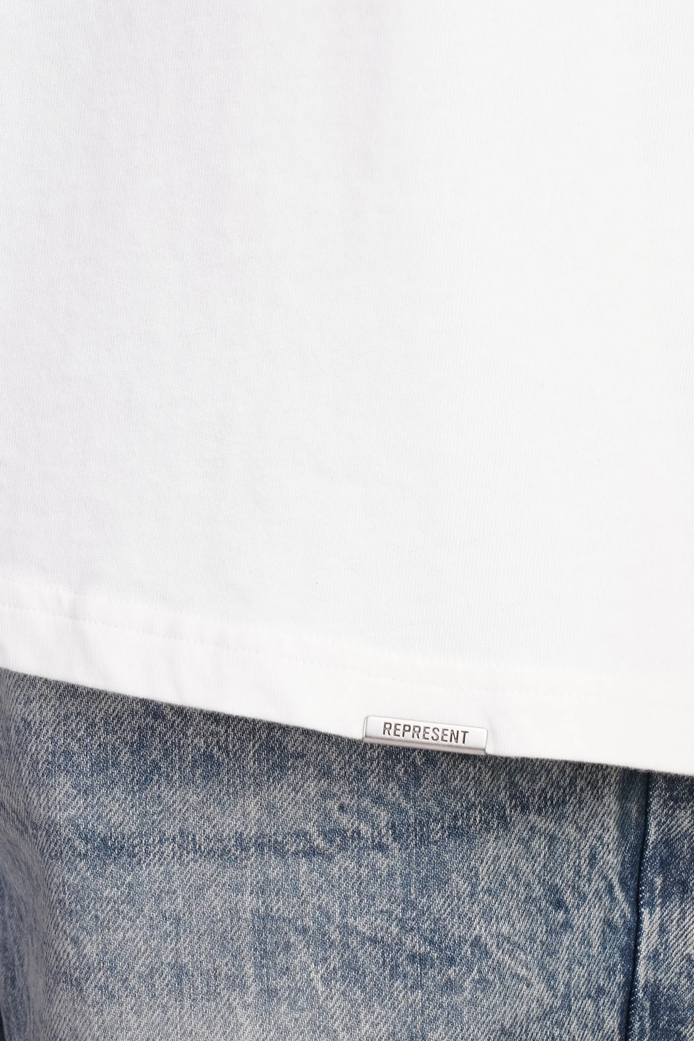 T-Shirt in white cotton - Image 5