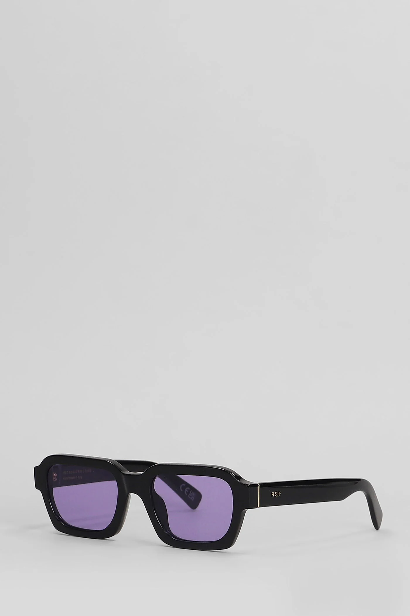 Caro Sunglasses in black acetate - Image 2