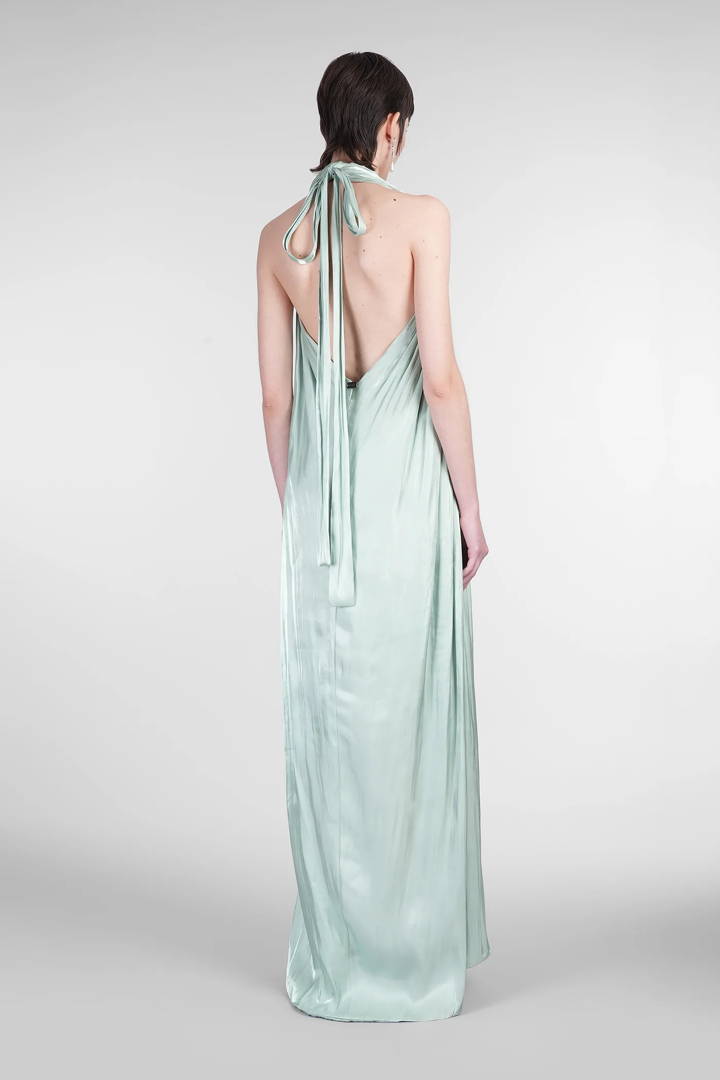 Gigi Dress Long dress in green polyester - Image 3
