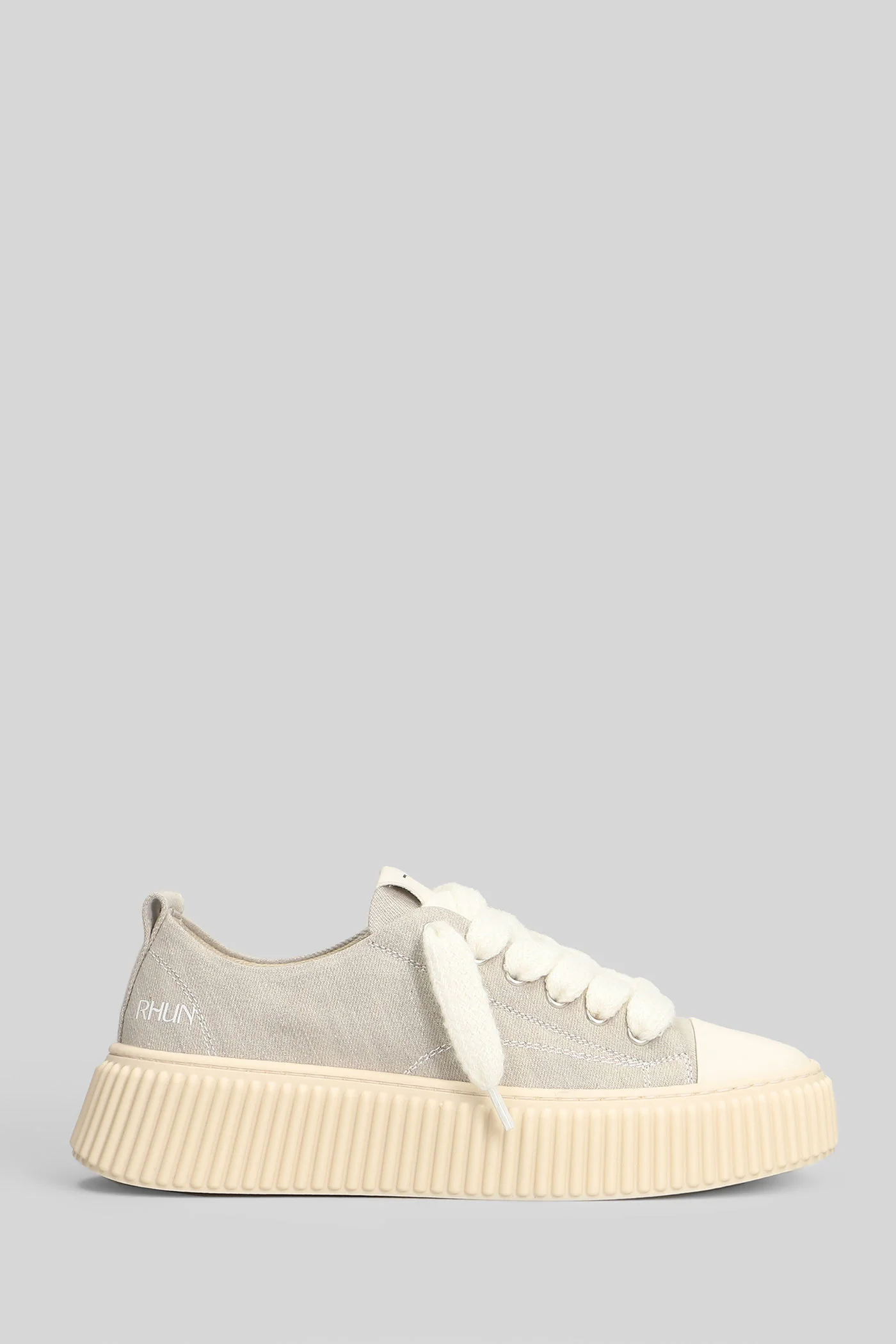Denim 16 Sneakers in grey canvas