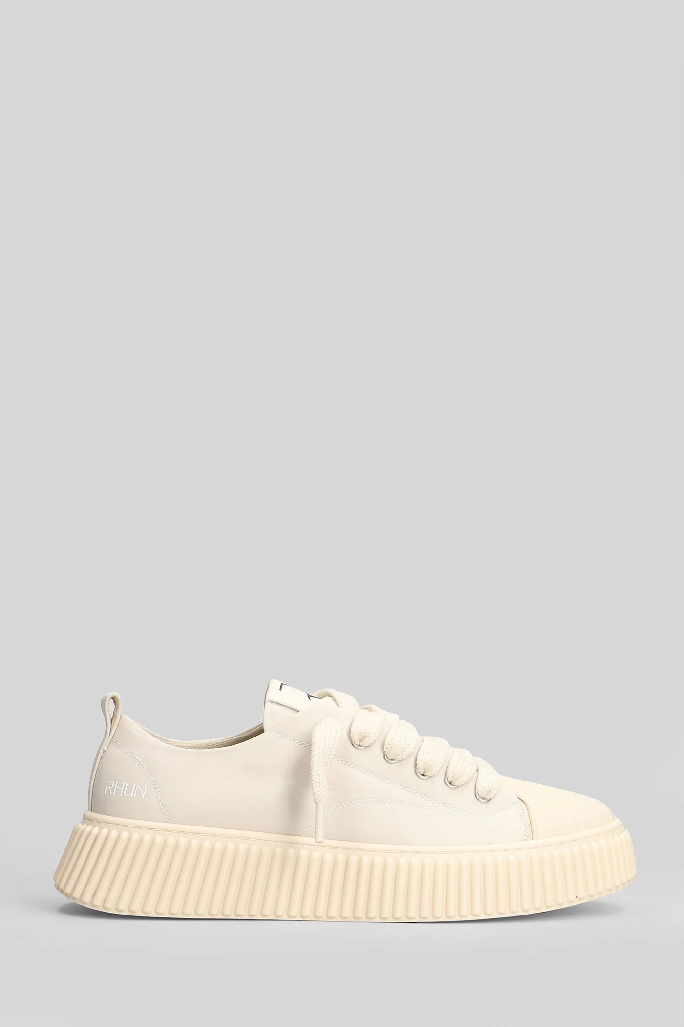 Nylon Sneakers in beige nylon