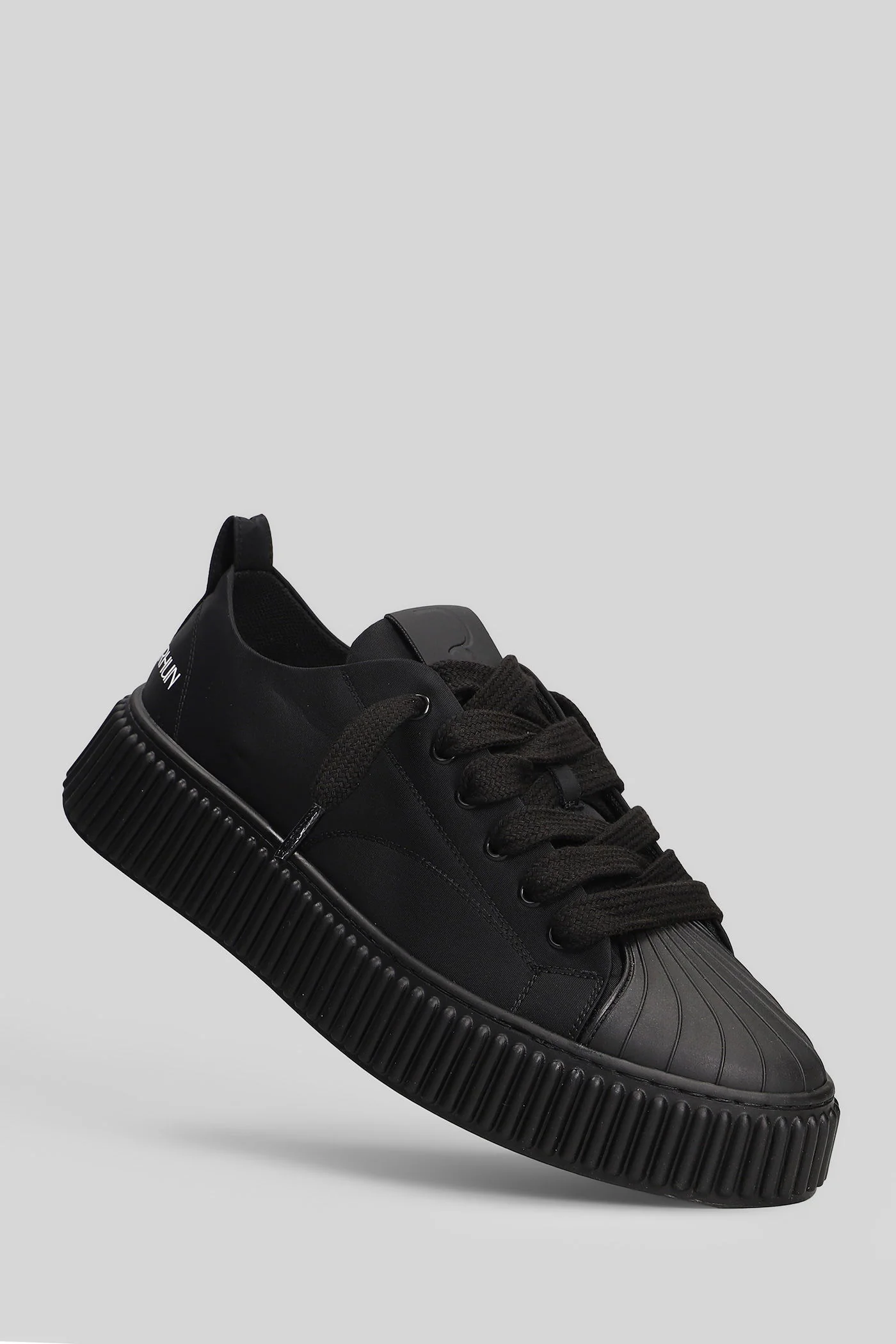 Nylon Sneakers in black nylon - Image 5