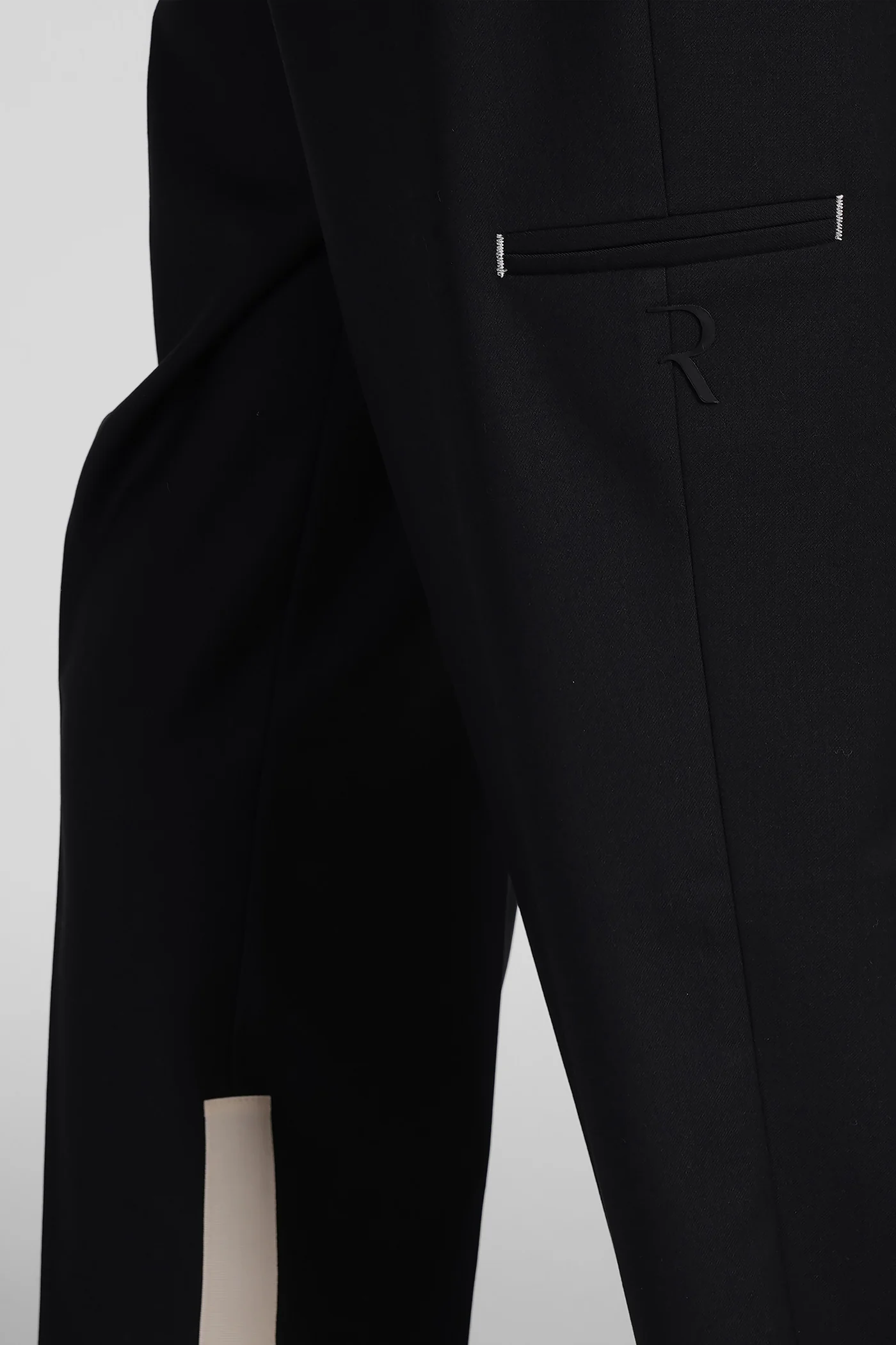 Pants in black wool - Image 5