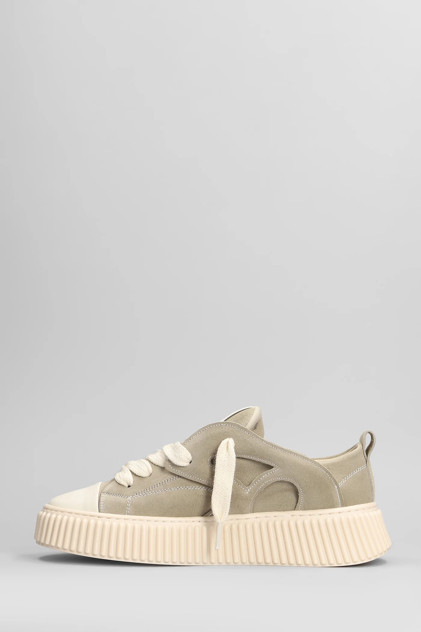 Skate Suede Sneakers in beige suede - Image 43