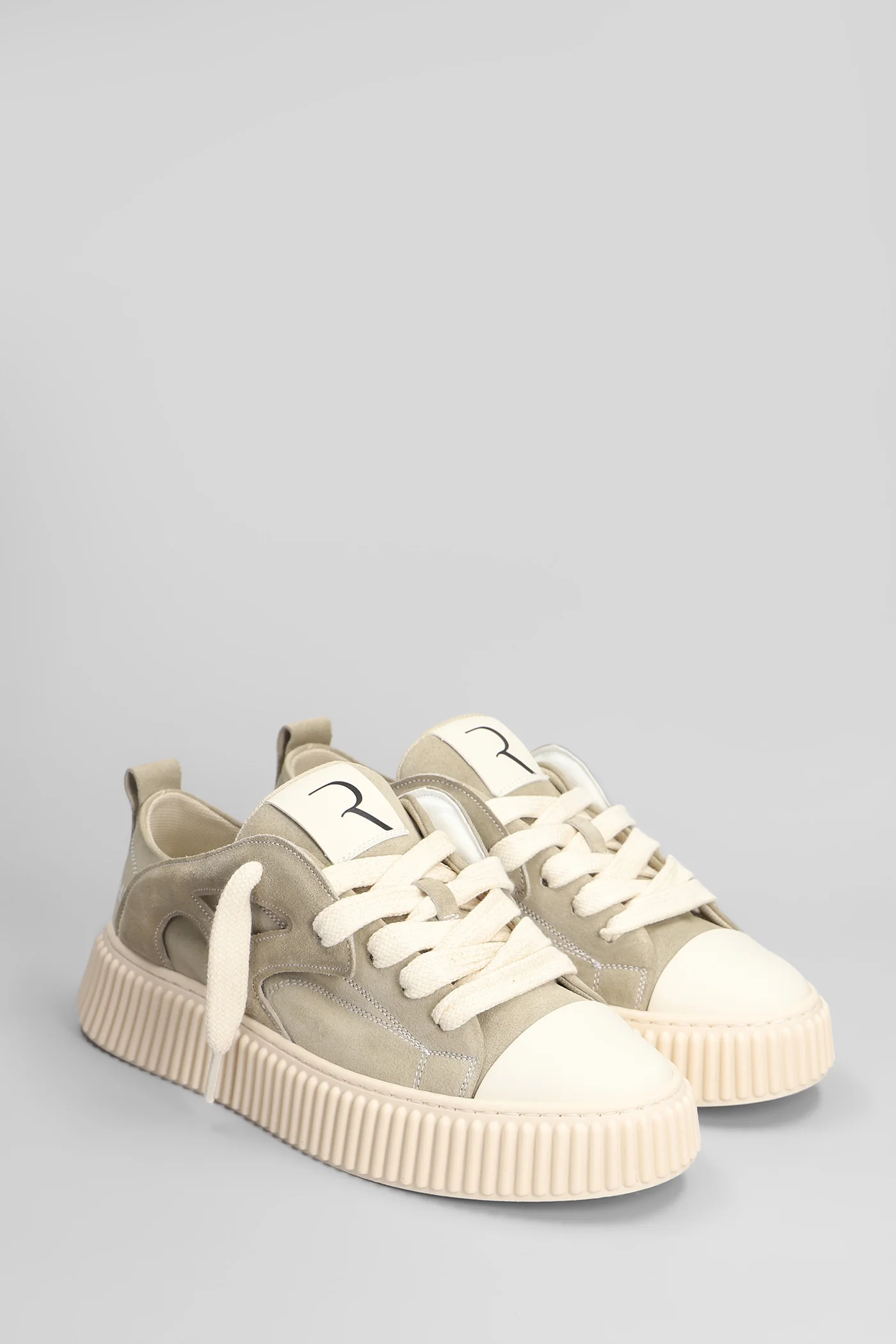 Skate Suede Sneakers in beige suede - Image 52