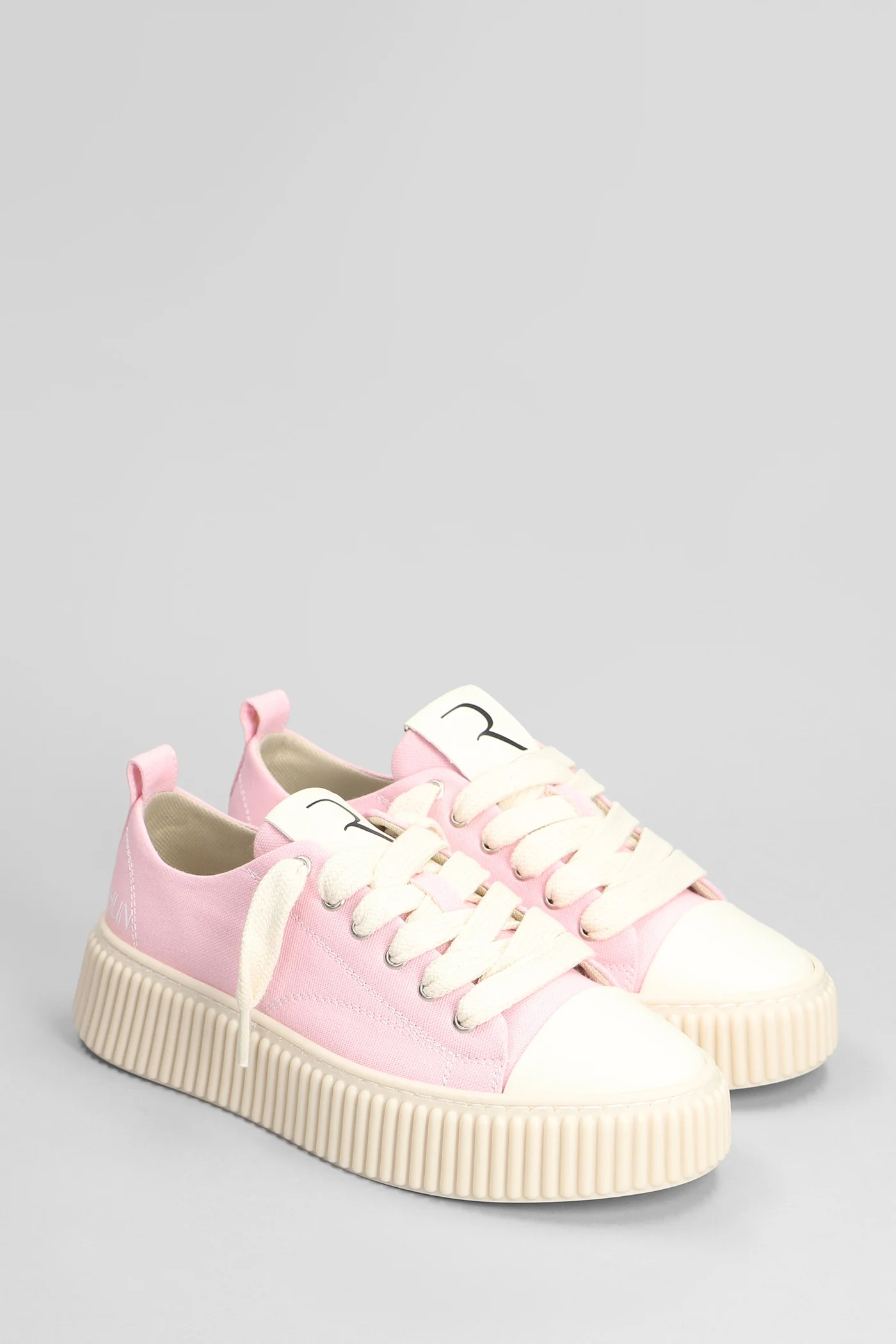 Sneakers in rose-pink canvas - Image 2