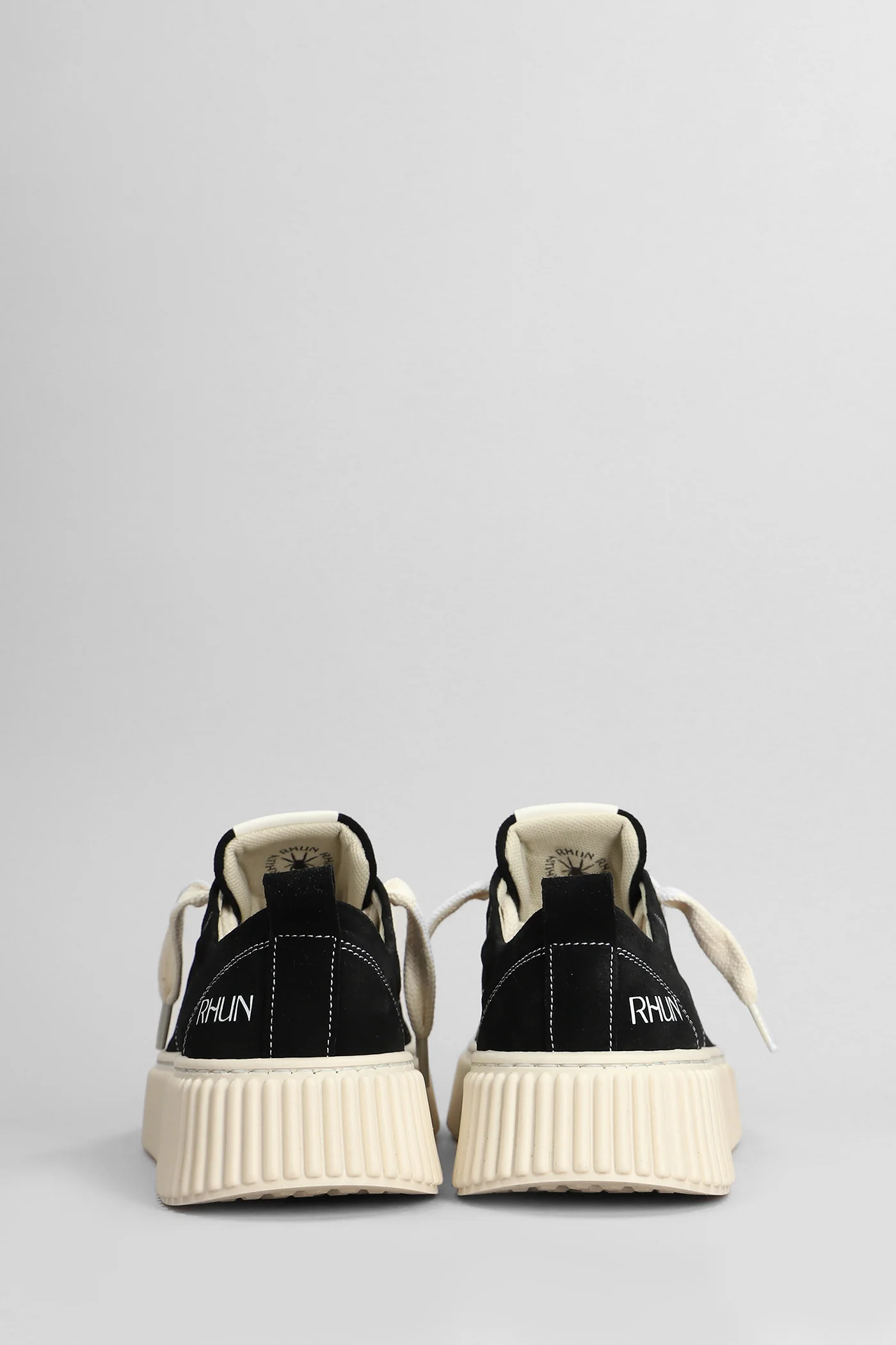 Suede Sneakers in black suede - Image 34