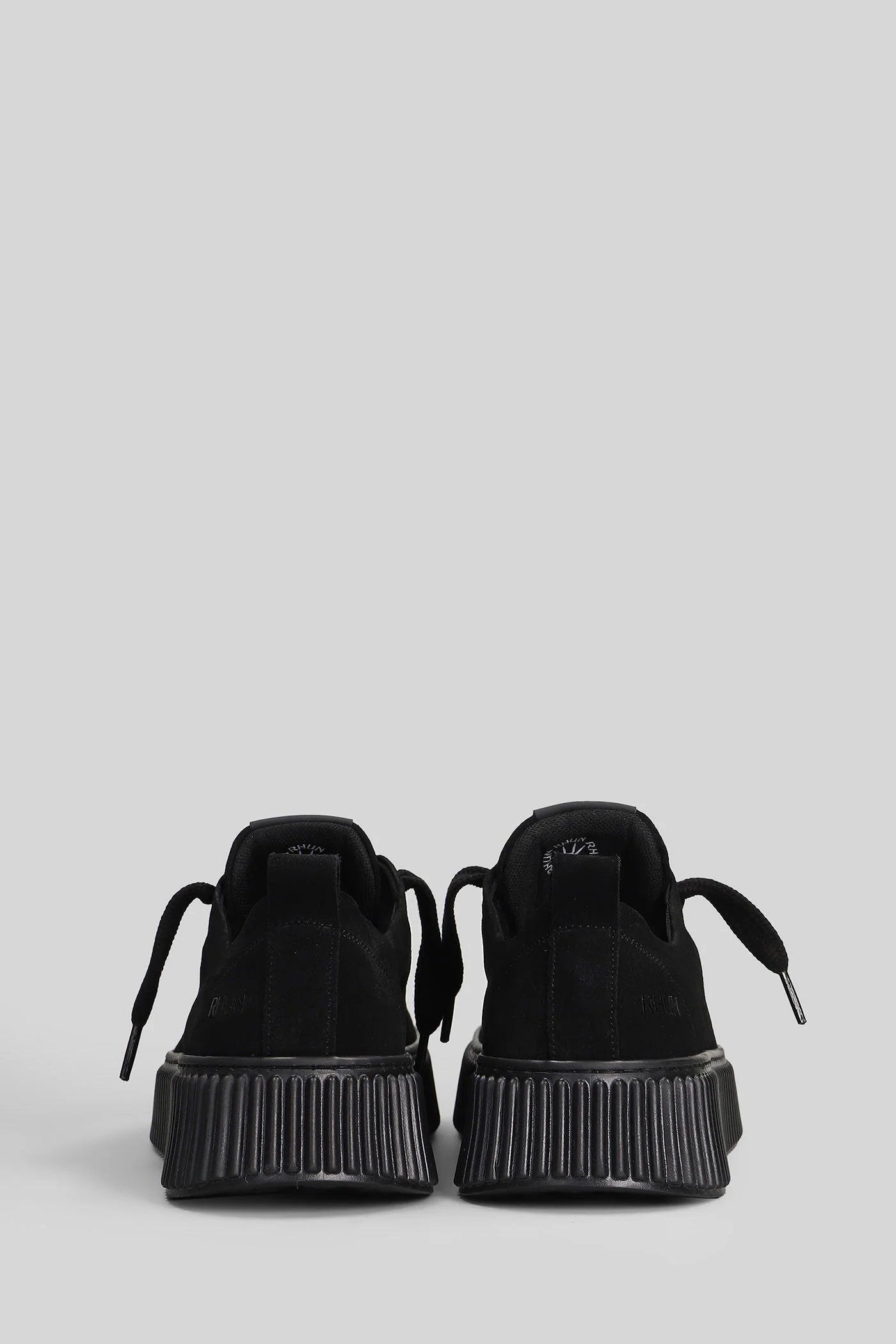 Suede Sneakers in black suede - Image 4