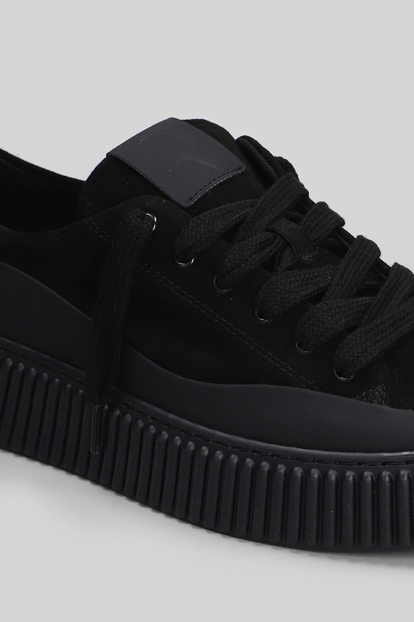 Suede Triple Sneakers in black suede - Image 5
