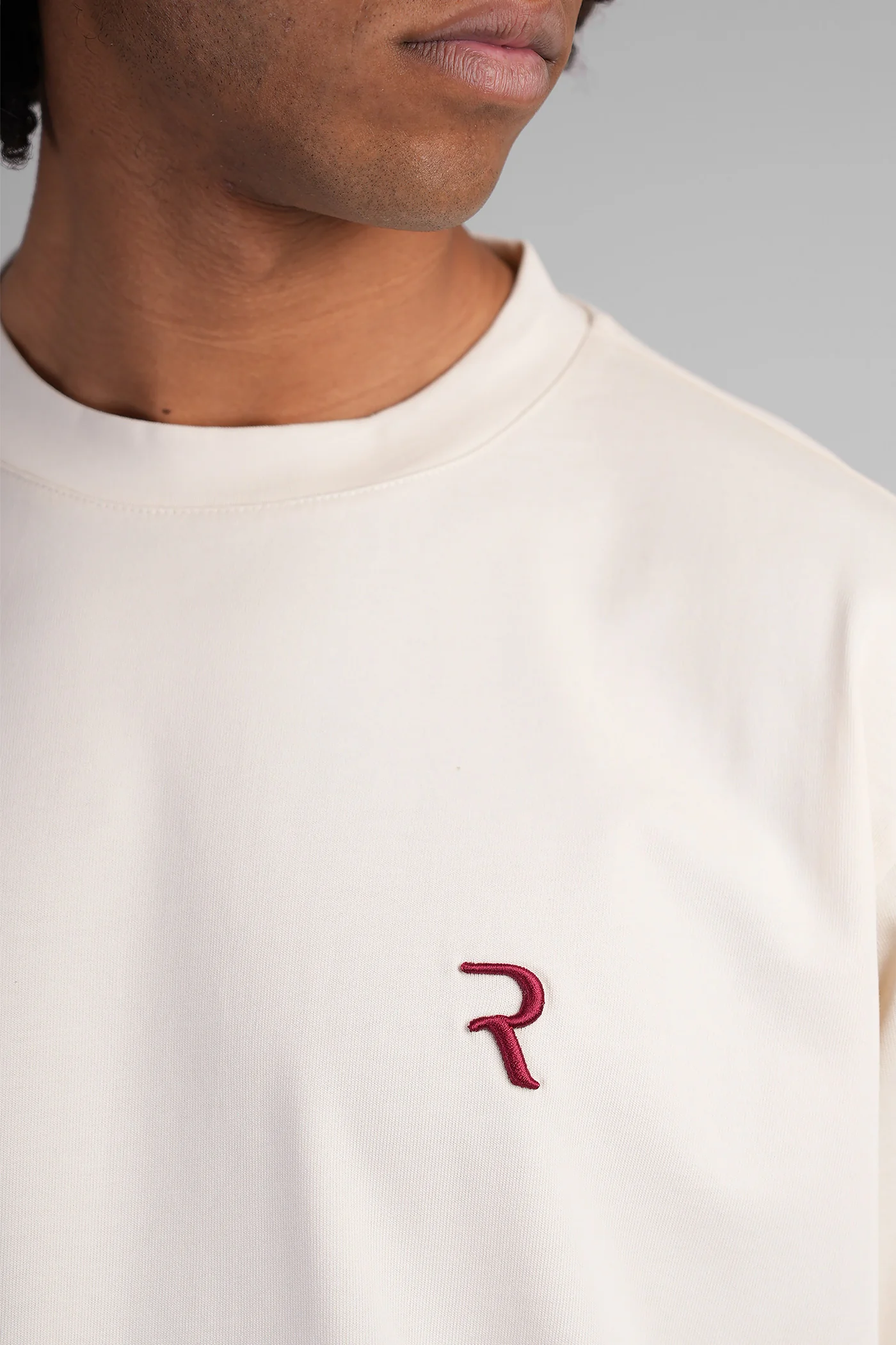 T-Shirt in beige cotton - Image 5