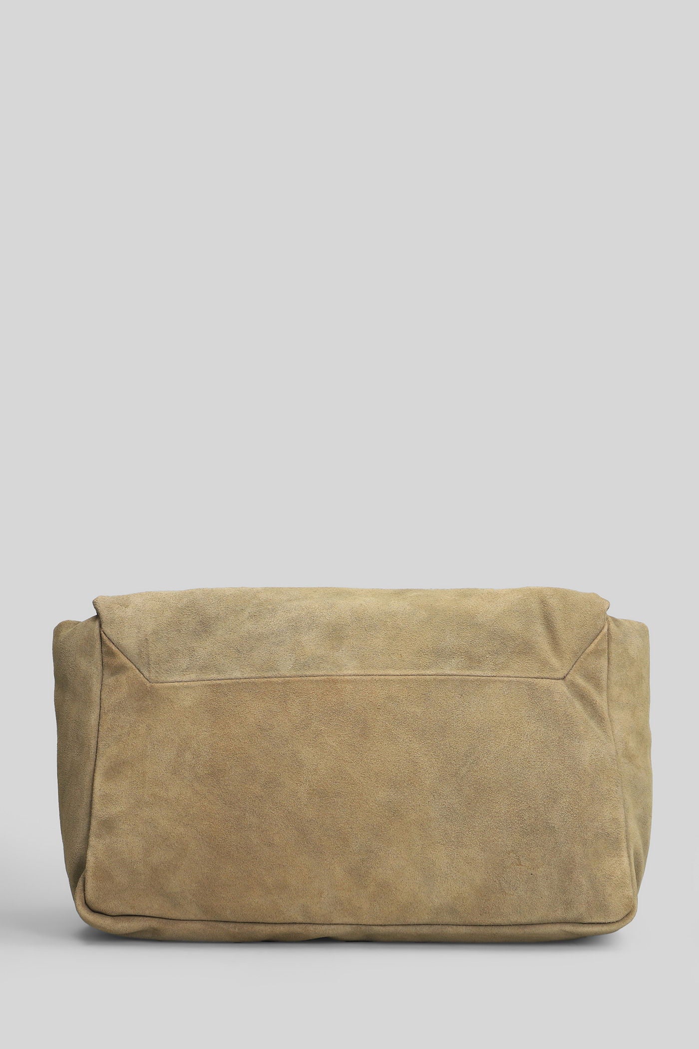 Big pillow griffin Shoulder bag in beige suede - Image 3