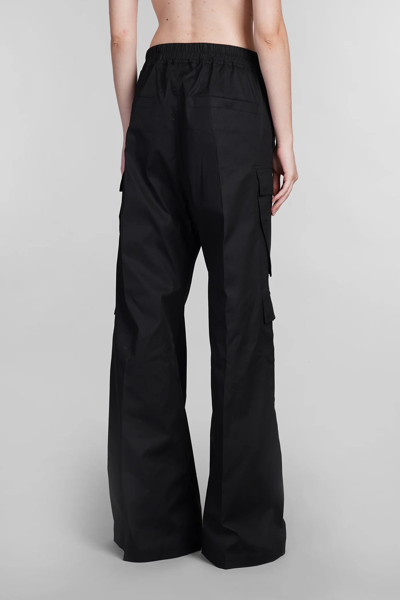 Cargobelas pant Pants in black cotton - Image 3