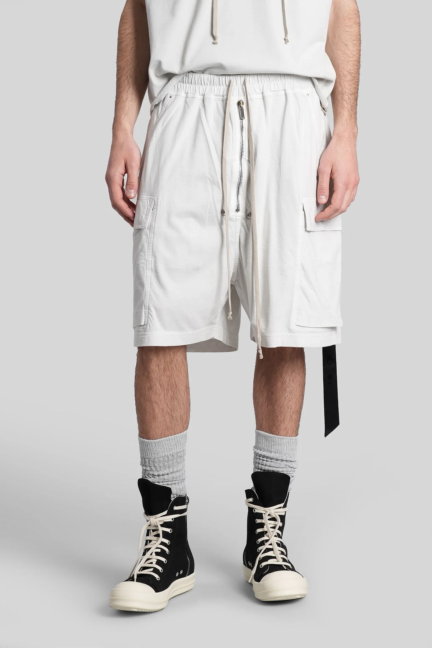 Cargo bela shorts Shorts in white cotton