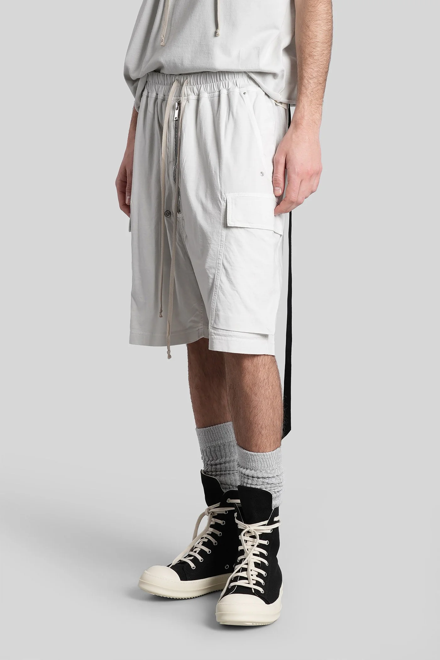 Cargo bela shorts Shorts in white cotton - Image 4