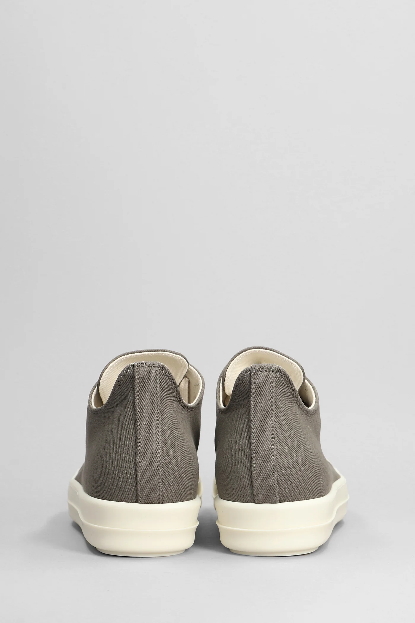 Low sneaks Sneakers in grey cotton - Image 4
