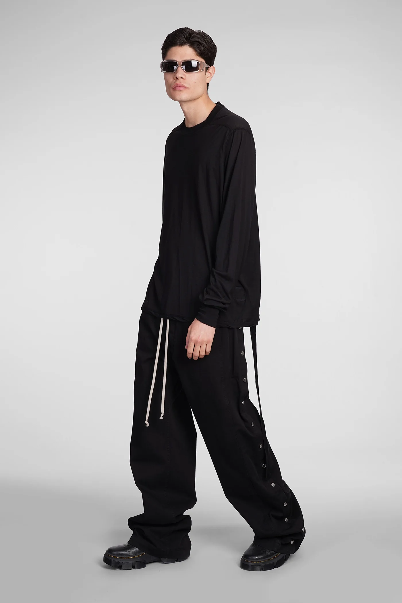 Pusher pants Pants in black cotton - Image 2