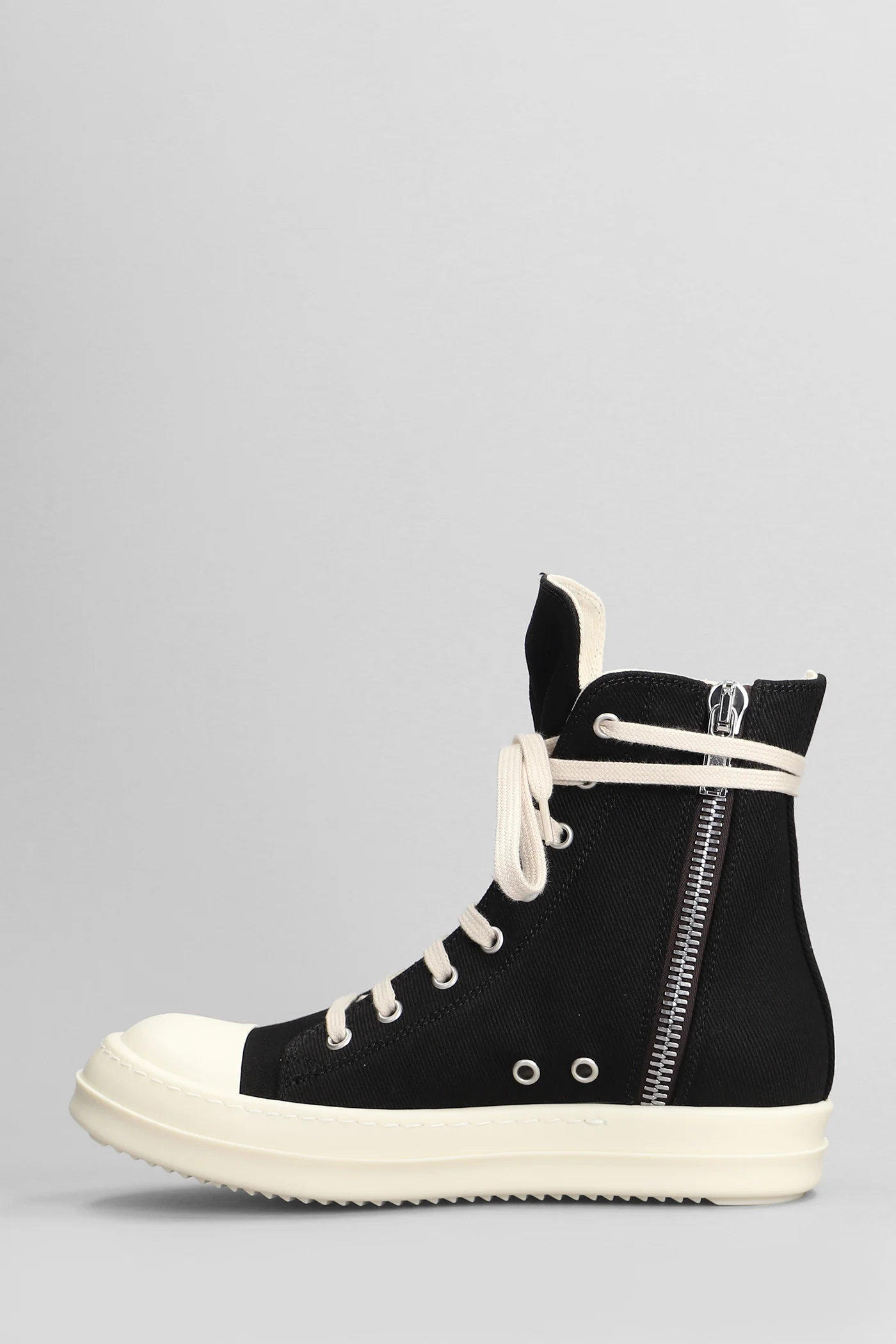 Sneaks Sneakers in black cotton - Image 3