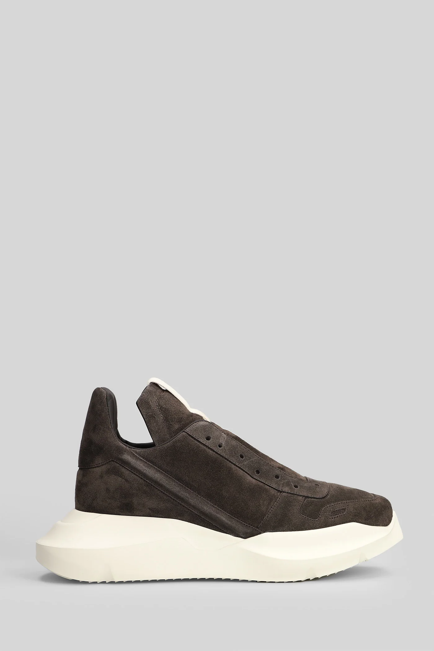 Geth runner Sneakers in brown suede