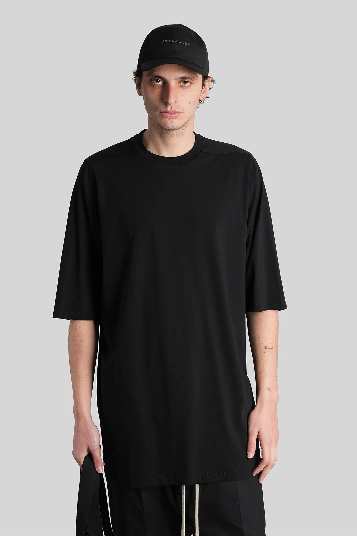 Jumbo ss t T-Shirt in black cotton