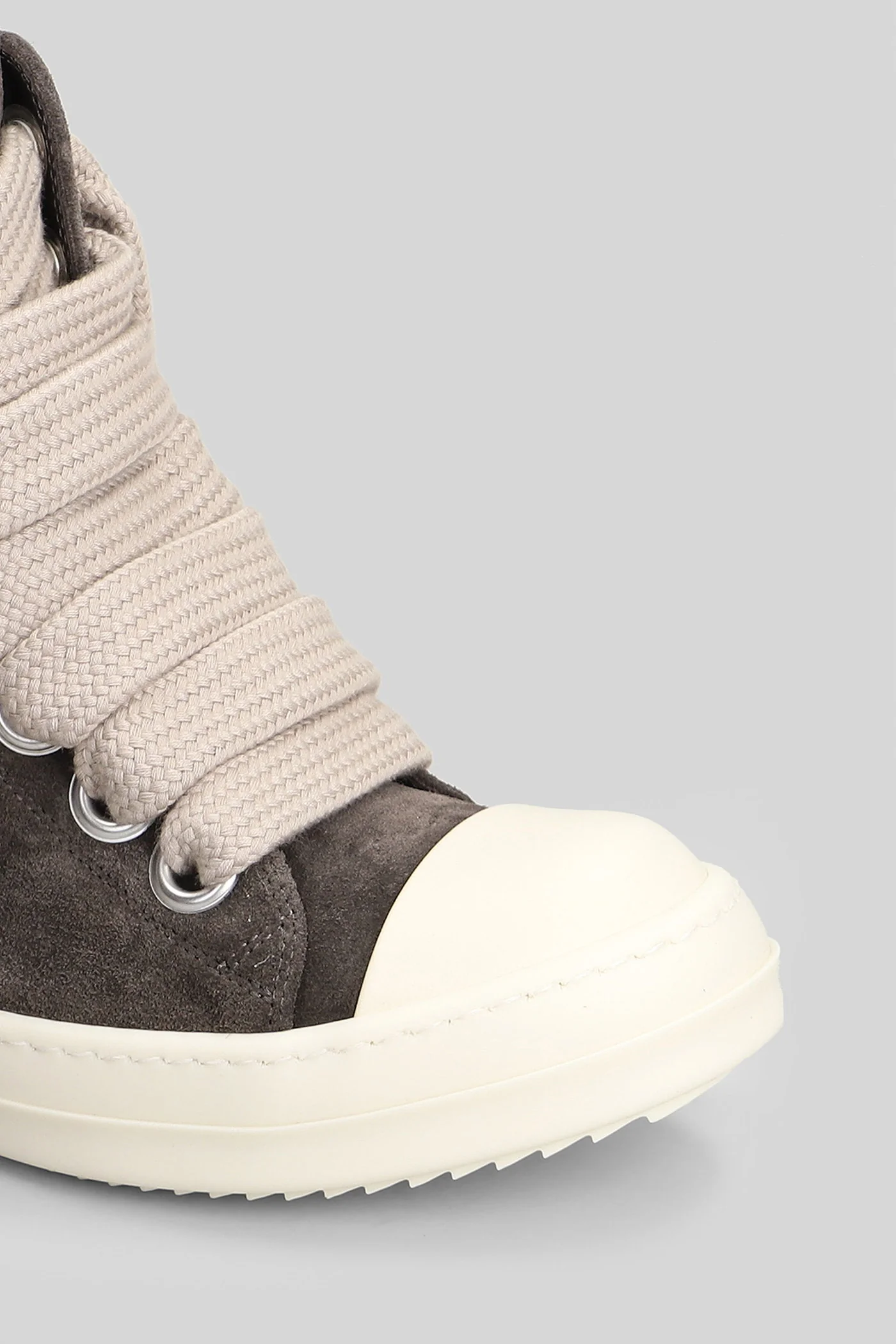 Jumbolace sneaks Sneakers in grey suede - Image 5
